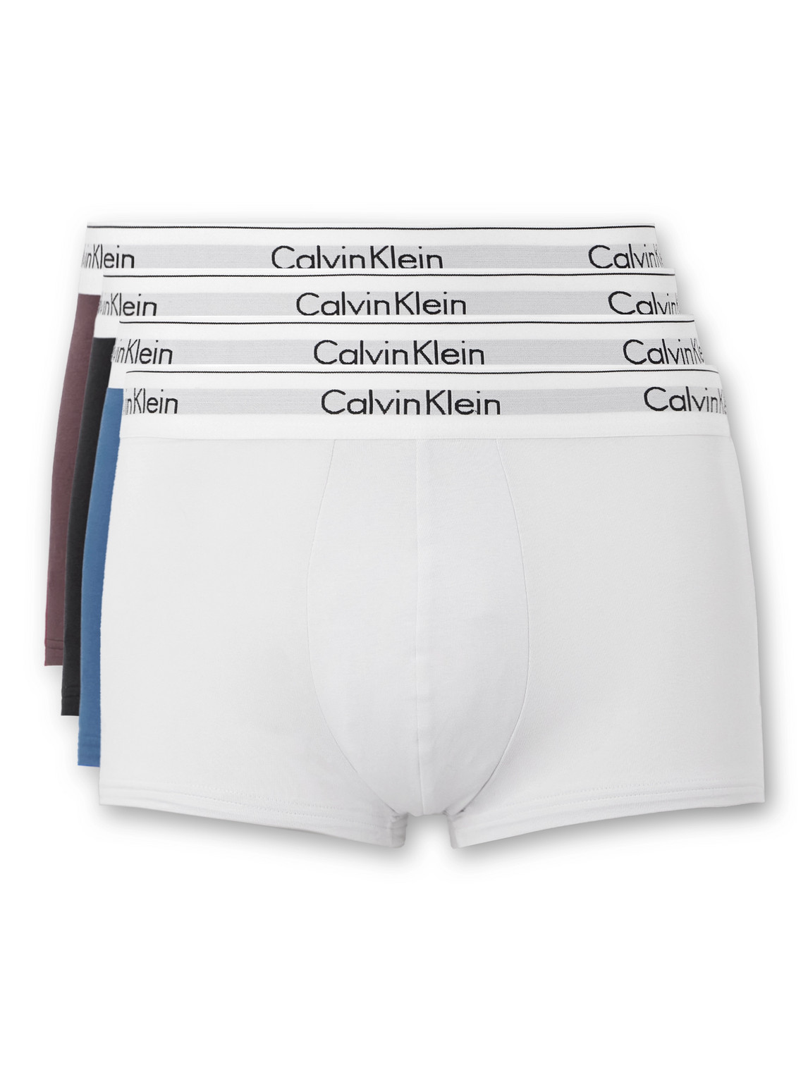 Calvin Klein Underwear Five-pack Stretch-jersey Boxer Briefs In Multi