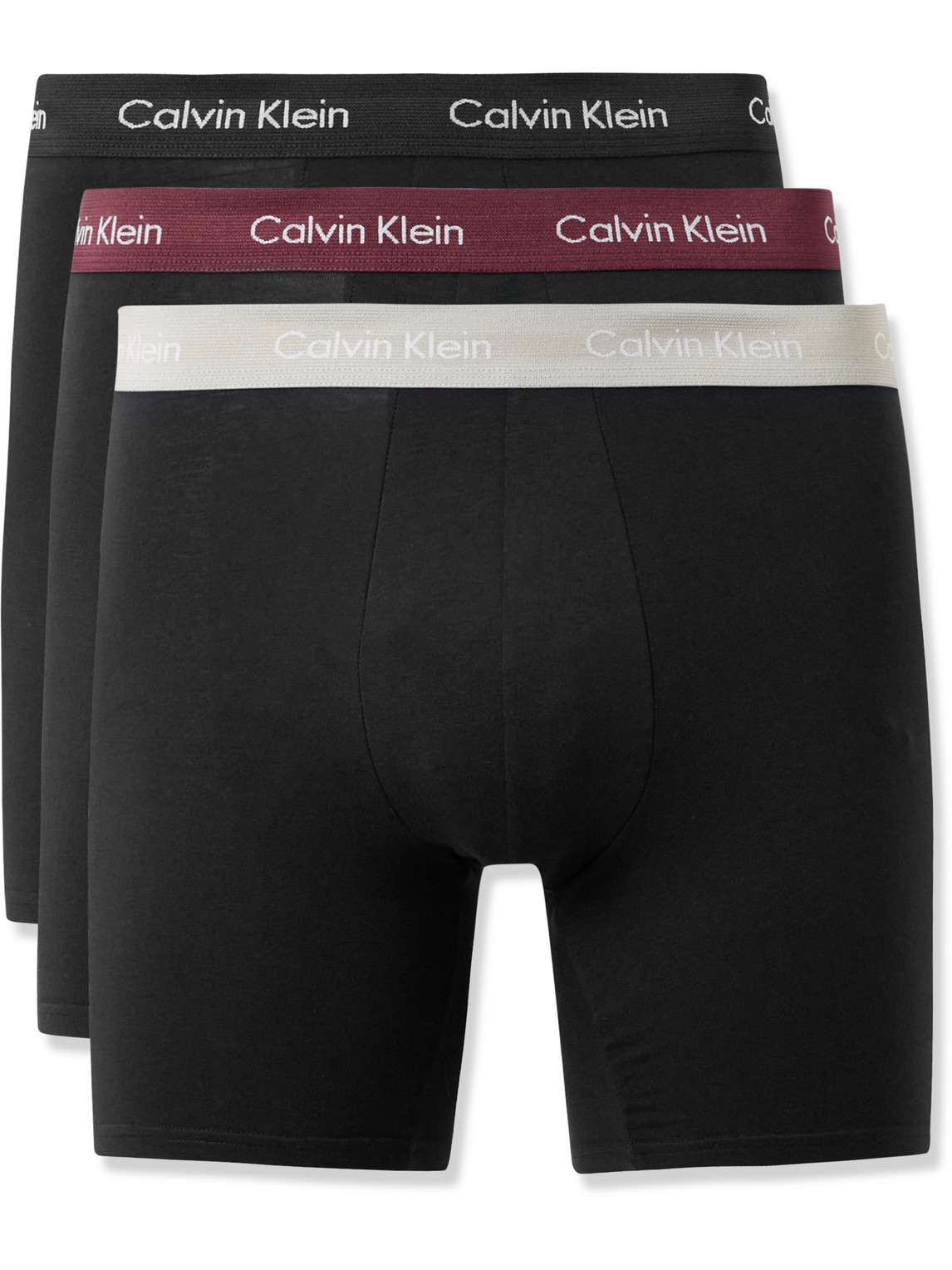 Calvin Klein Underwear - Three-Pack Stretch-Cotton Boxer Briefs