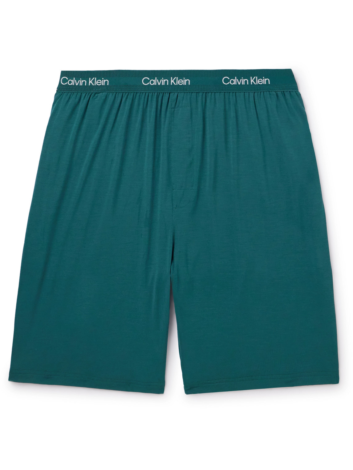 Calvin Klein Underwear Slim-fit Stretch-modal Boxer Briefs In Blue