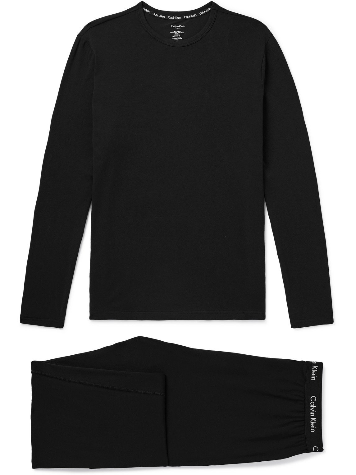 Calvin Klein Underwear Stretch-Cotton Jersey Pyjama Set