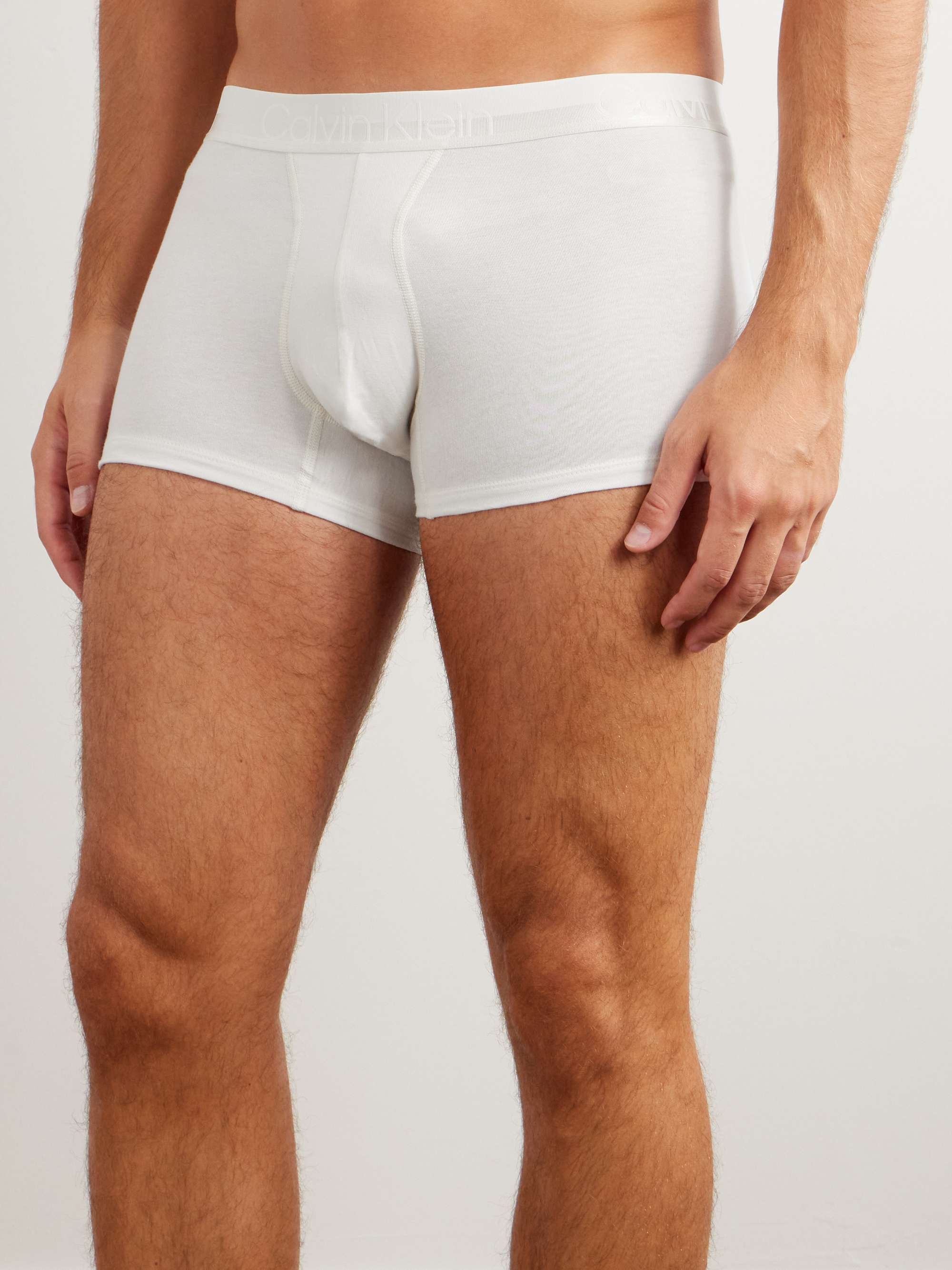 Modern Three-Pack Cotton-Blend Boxer Briefs