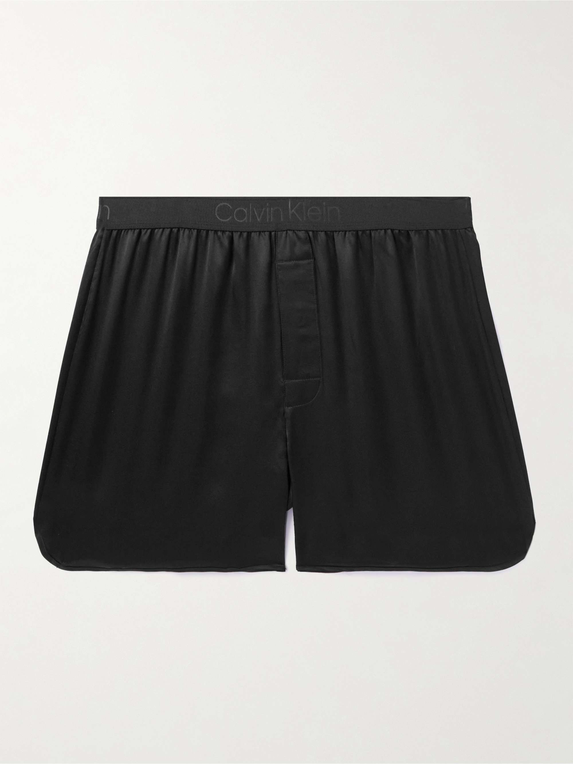 CALVIN KLEIN UNDERWEAR Silk Boxer Shorts for Men