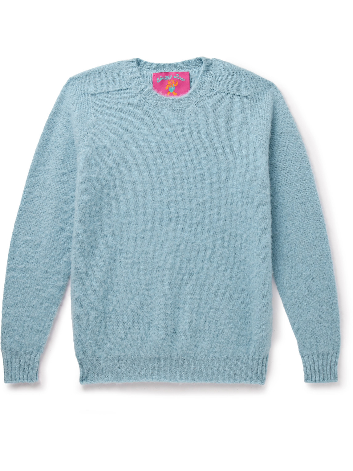 Howlin' Shaggy Bear Brushed-wool Jumper In Blue