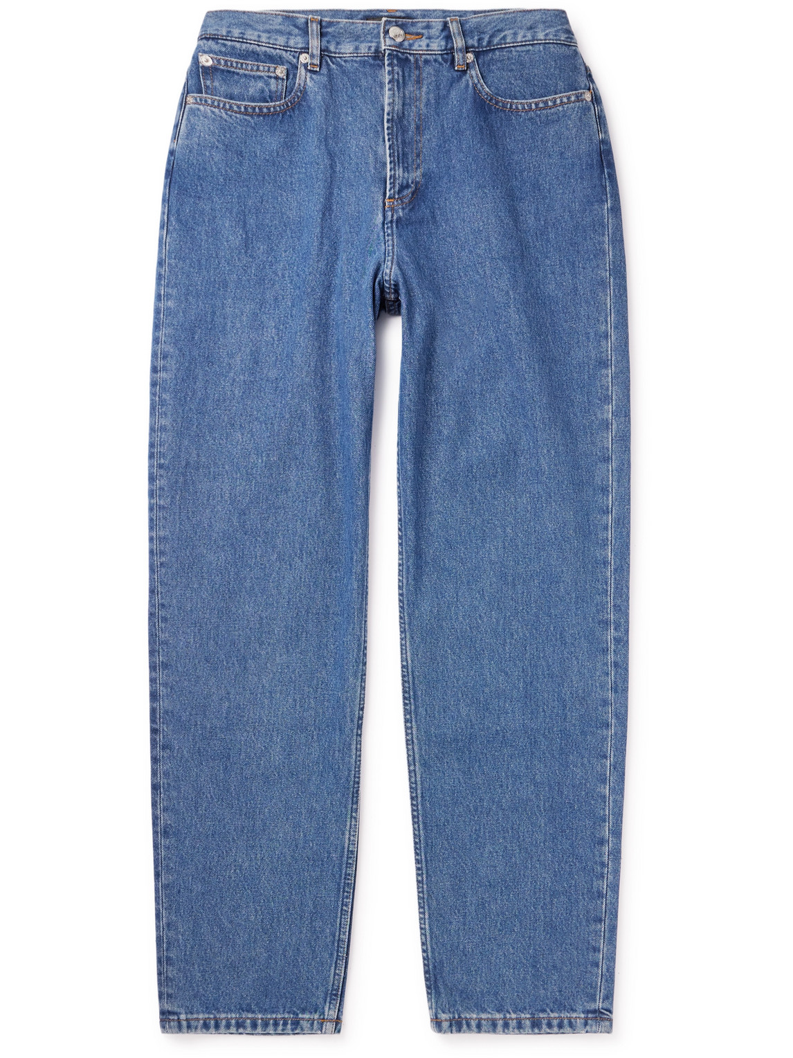 Apc Martin Straight-leg Jeans In Blue