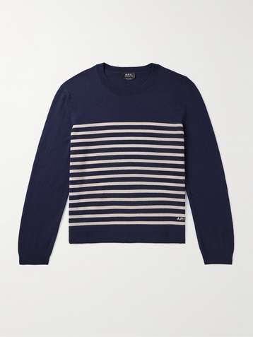 Sweater A.P.C. Men color Blue