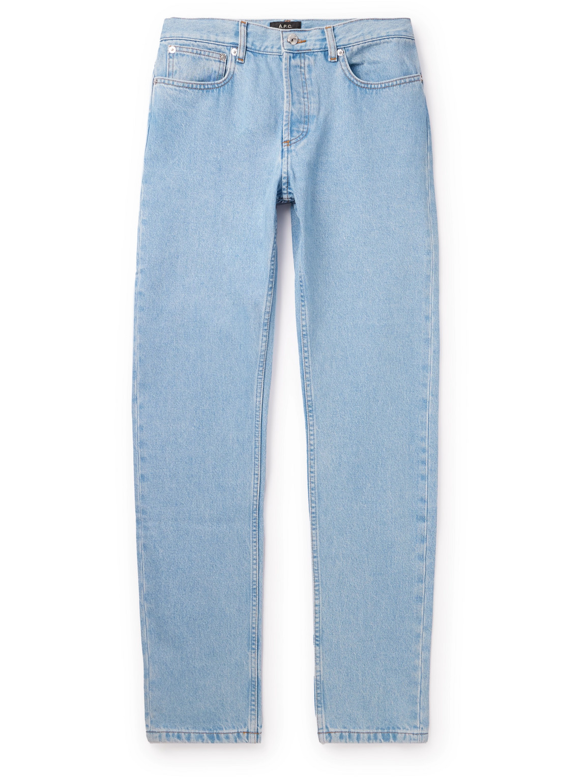 Apc Petit New Standard Straight-leg Jeans In Blue