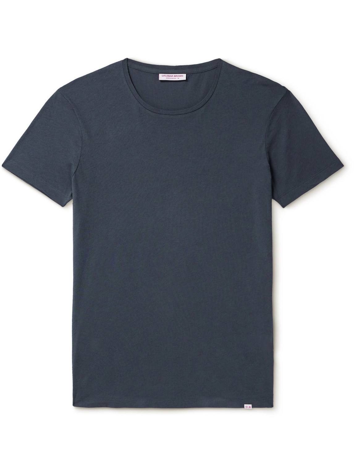Orlebar Brown Ob-t Slim-fit Cotton-jersey T-shirt In Grey