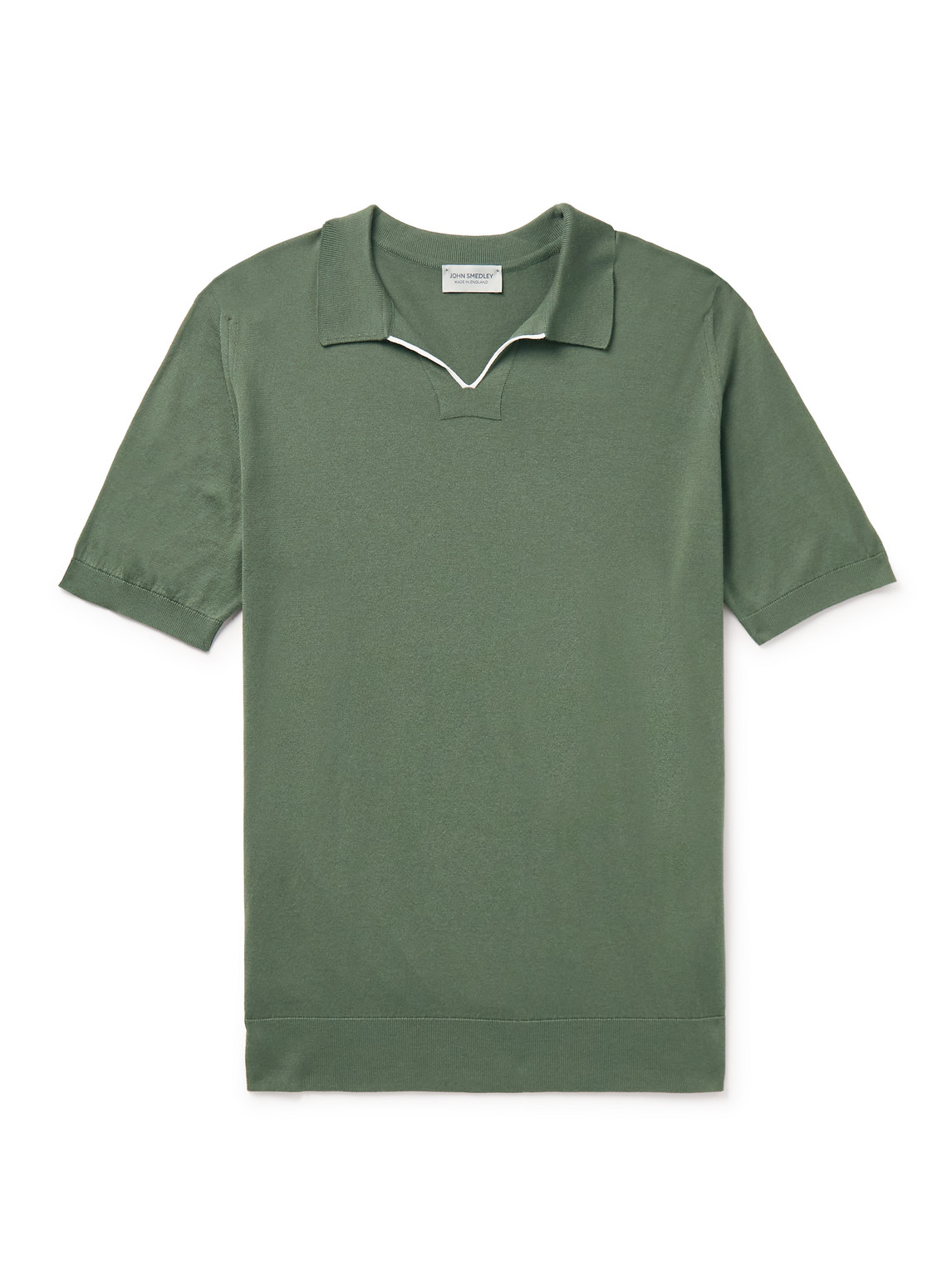 JOHN SMEDLEY SEA ISLAND COTTON POLO SHIRT