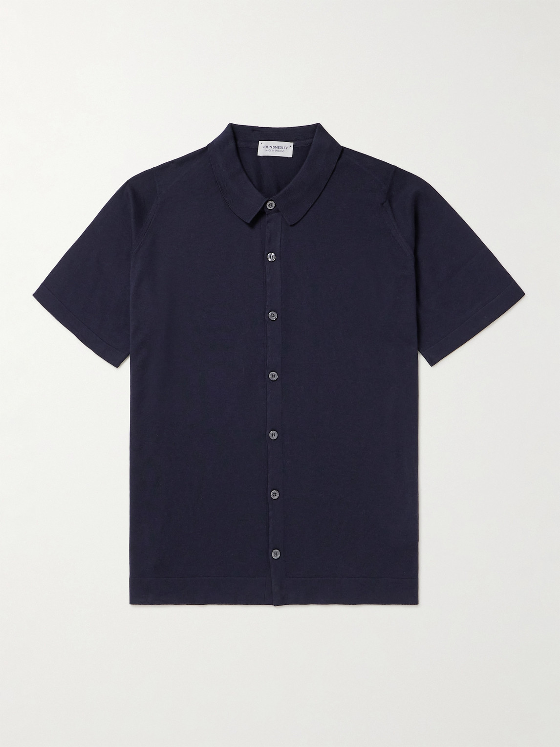 John Smedley Folke ea Island Cotton hirt - Men
