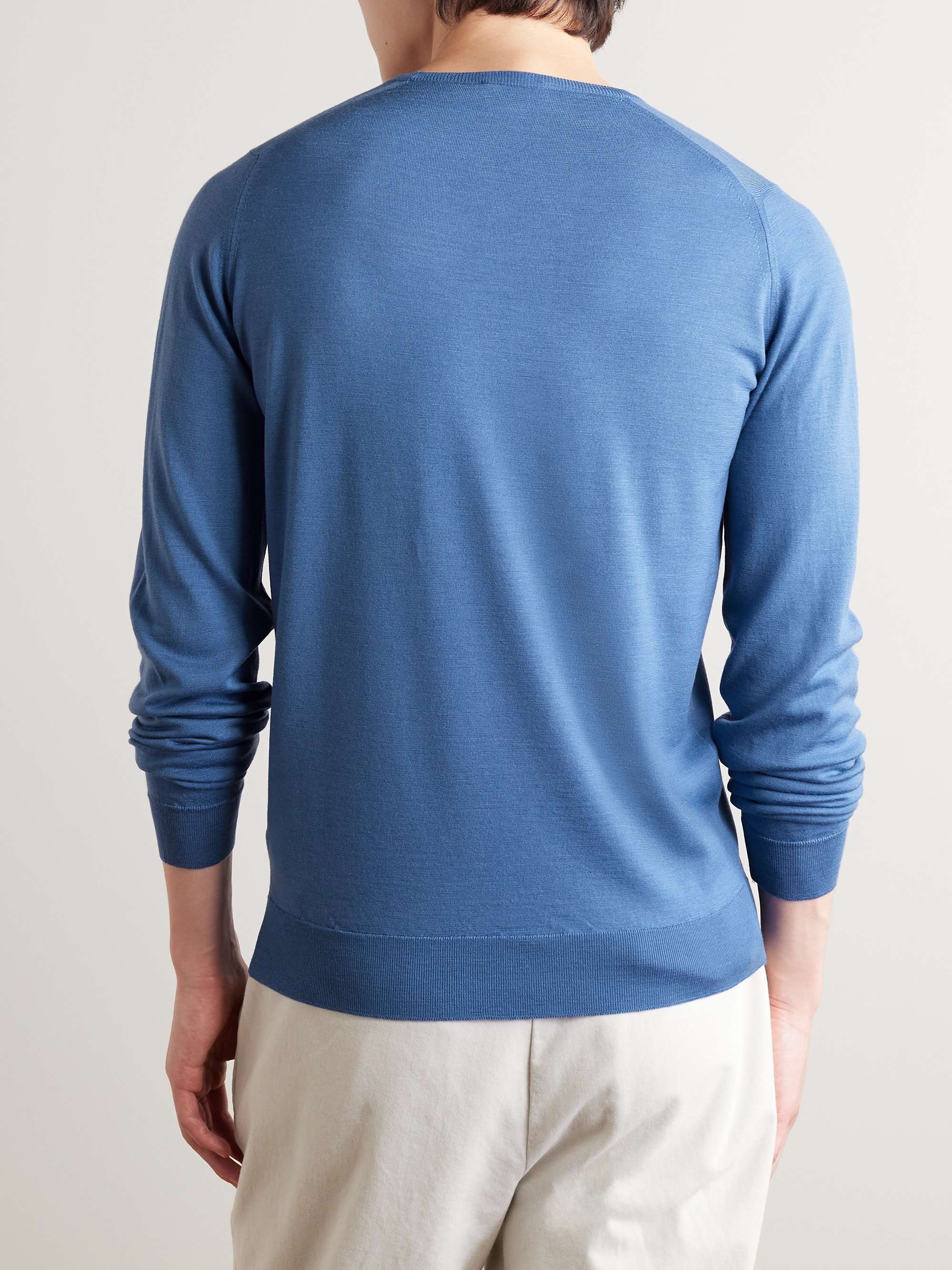 JOHN SMEDLEY SlimFit Merino Wool Sweater for Men MR PORTER