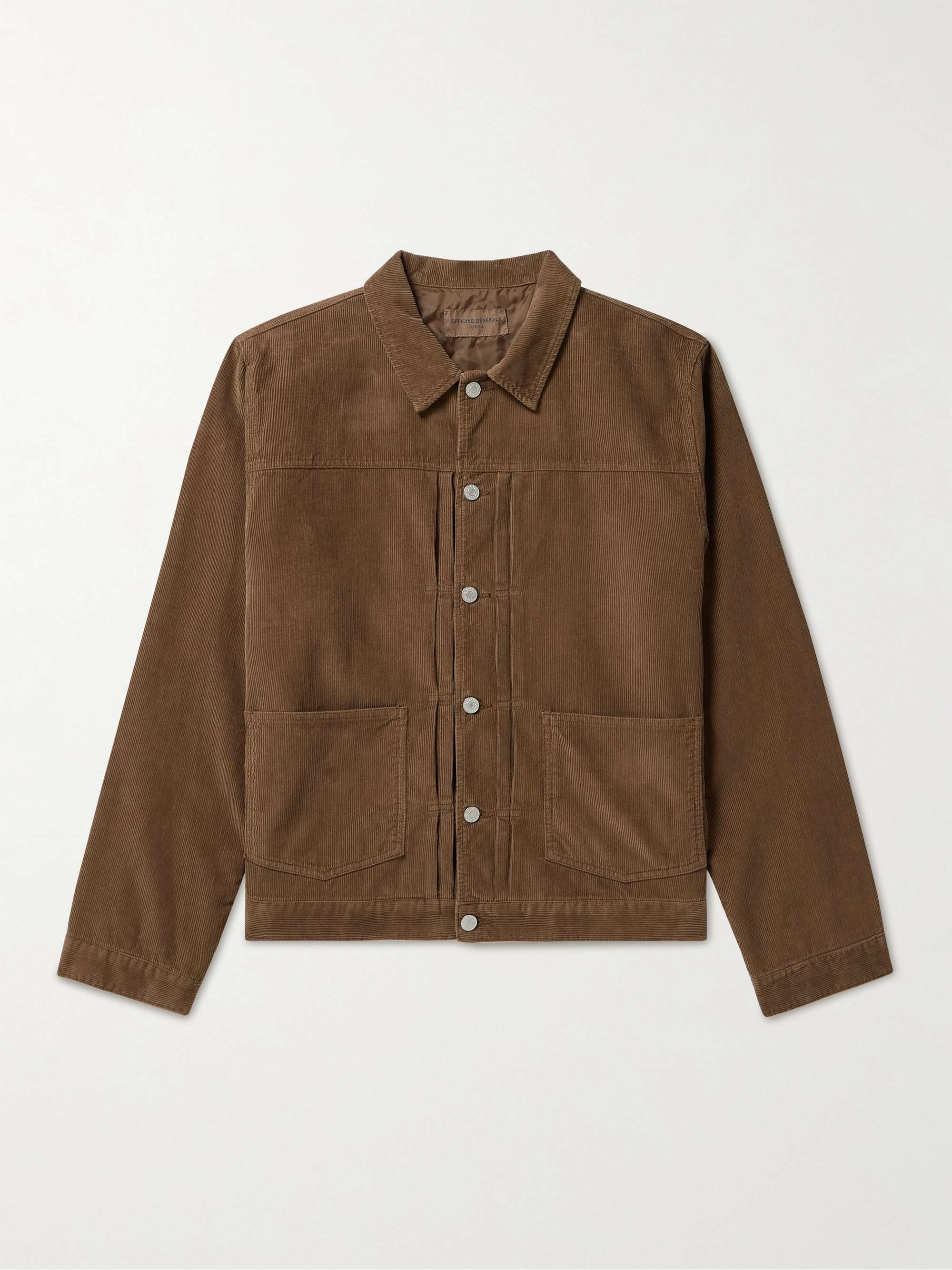 OFFICINE GÉNÉRALE Leo Cotton-Corduroy Jacket for Men | MR PORTER