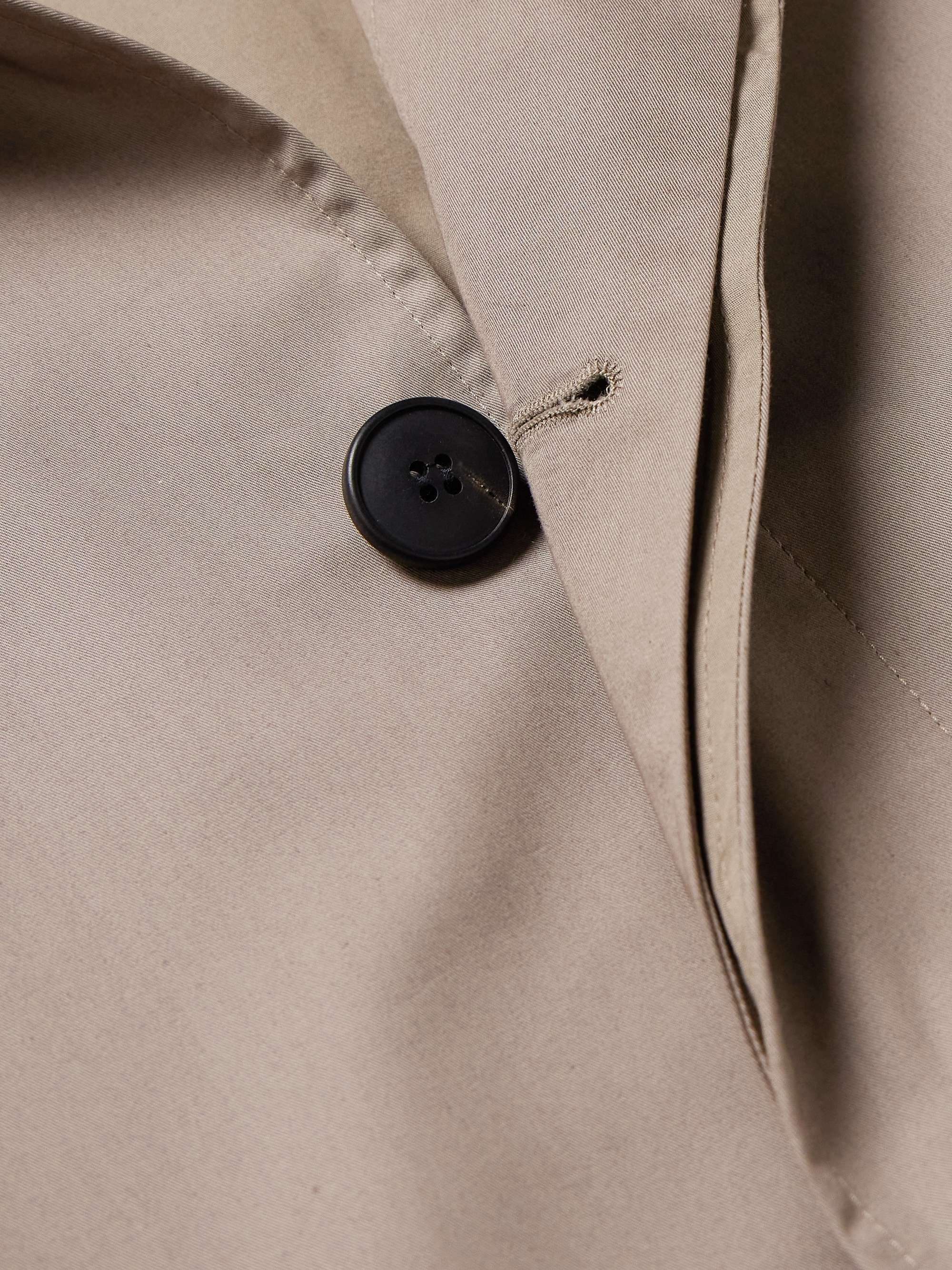 SUNSPEL Cotton-Shell Raincoat