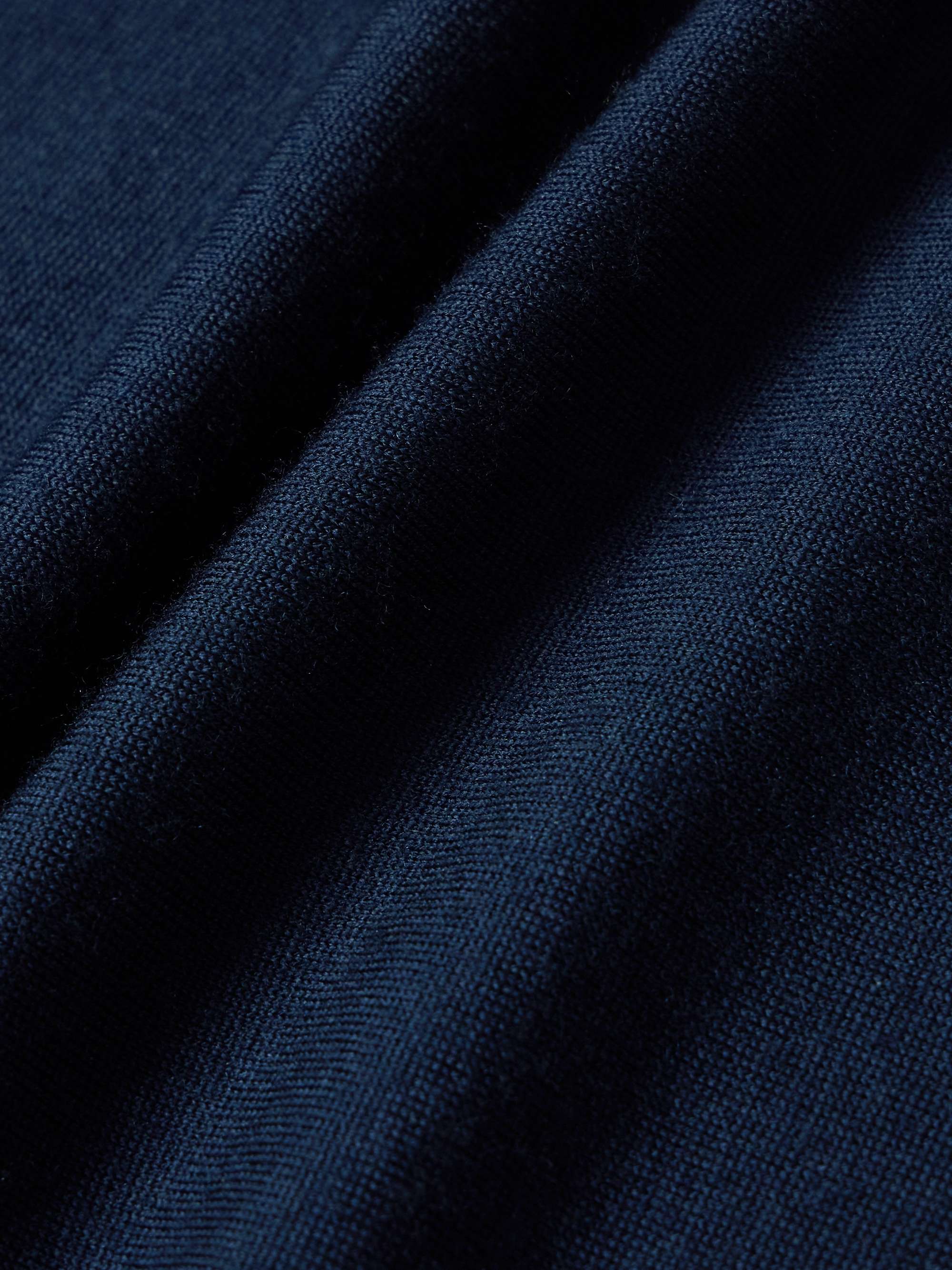 SUNSPEL Felpa in jersey di cotone con mezza zip