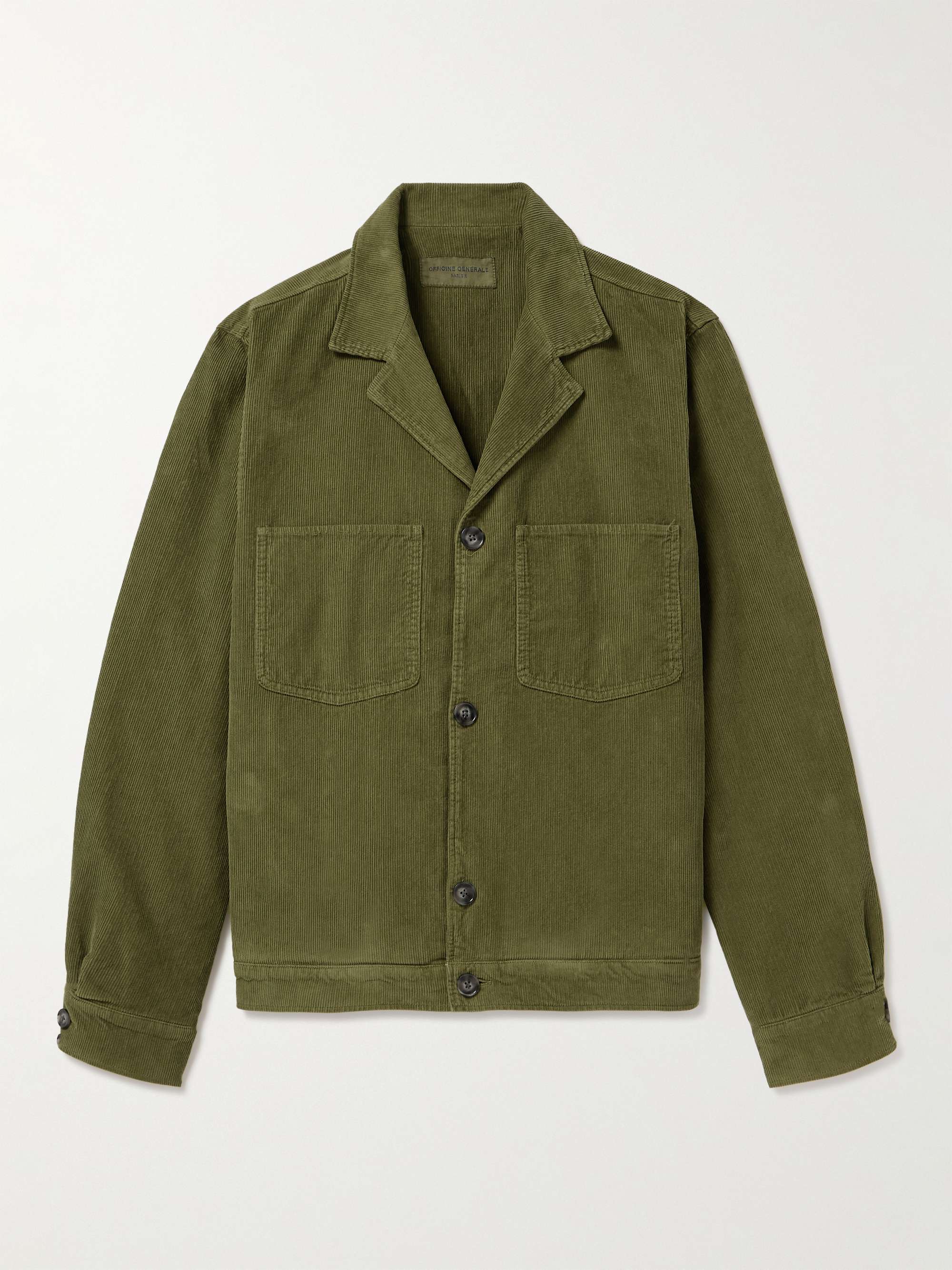 OFFICINE GÉNÉRALE Jonah Cotton-Corduroy Jacket for Men | MR PORTER