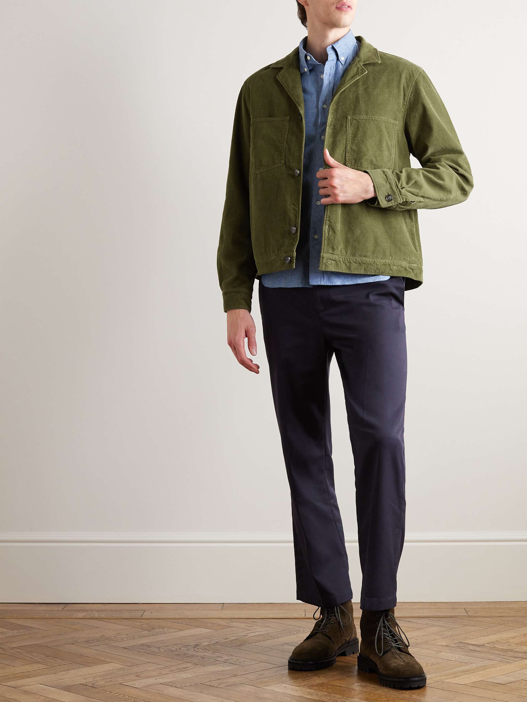 OFFICINE GÉNÉRALE Jonah Cotton-Corduroy Jacket for Men | MR PORTER