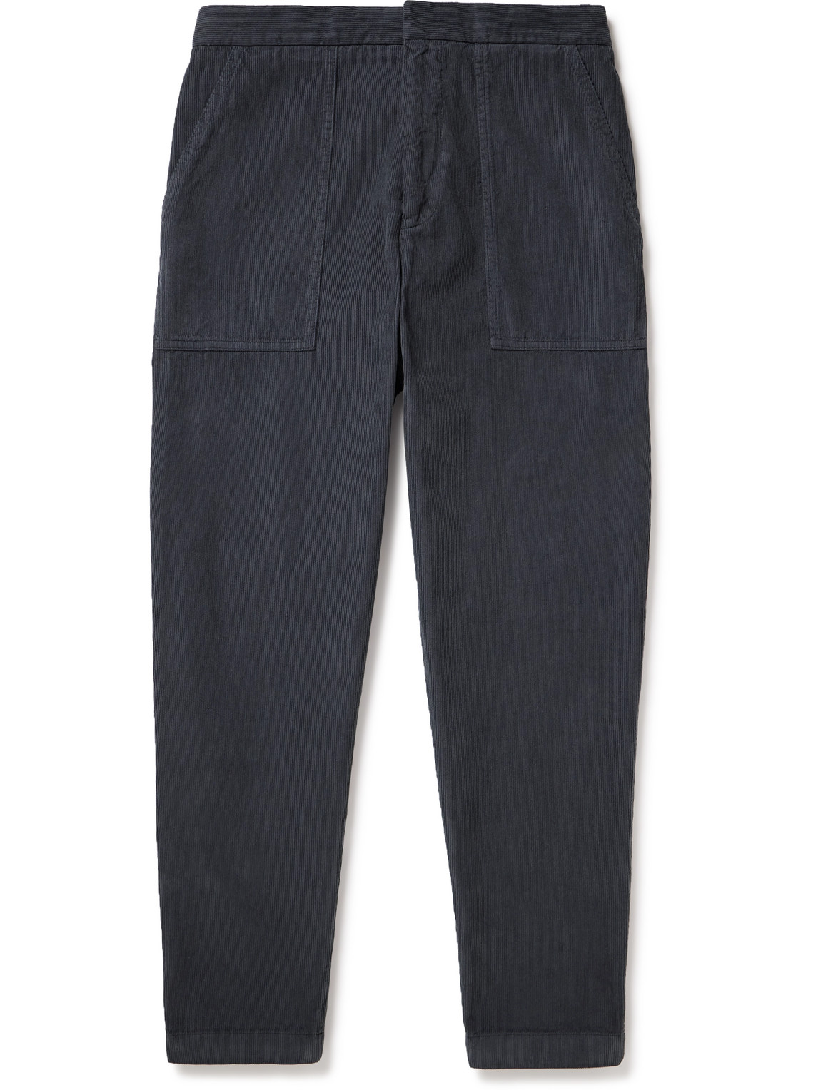 Officine Générale Paolo Tapered Cotton-Corduroy Trousers