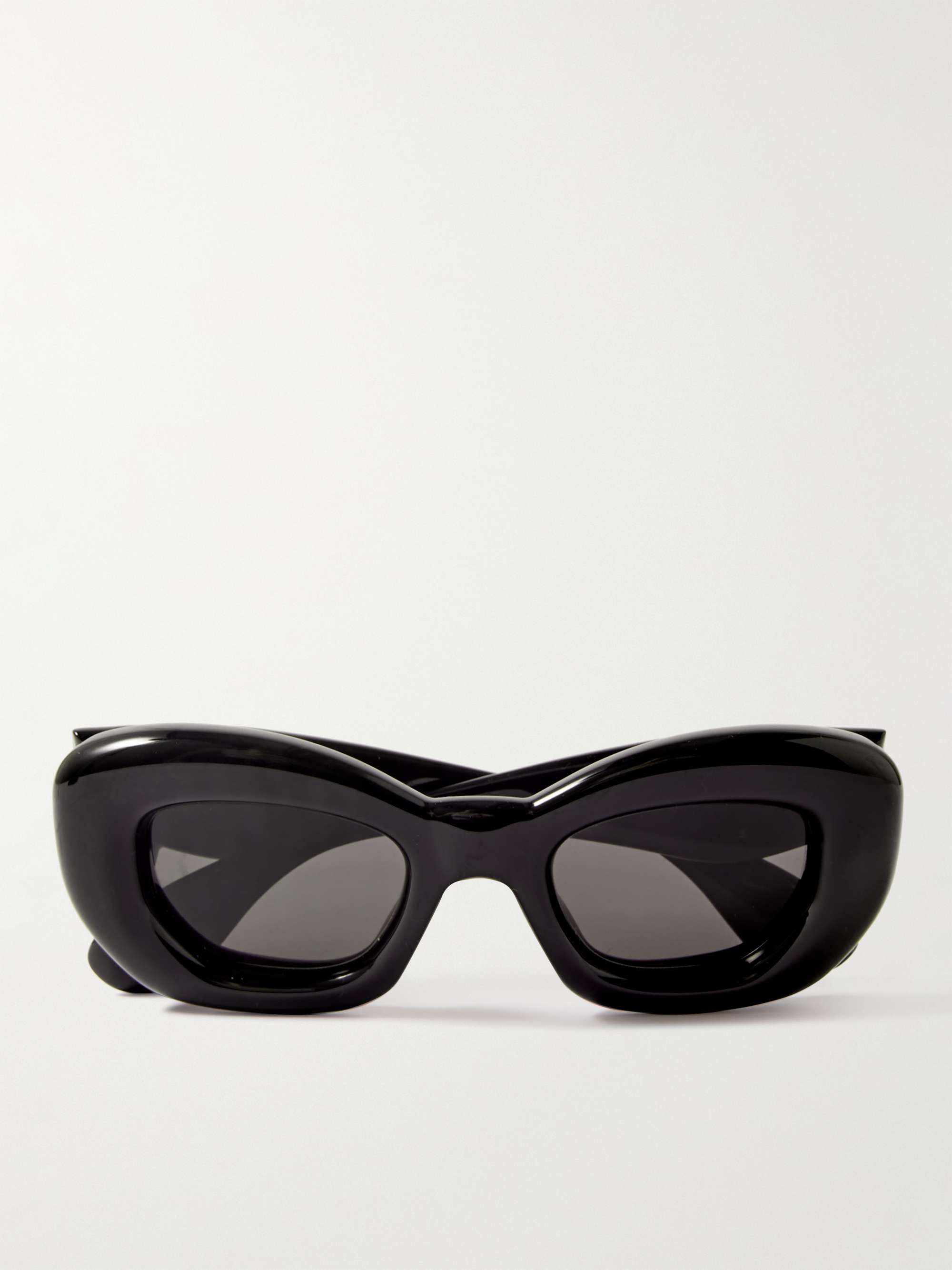 LOEWE EYEWEAR Inflated Square Frame Acetate Sunglasses for Men MR PORTER