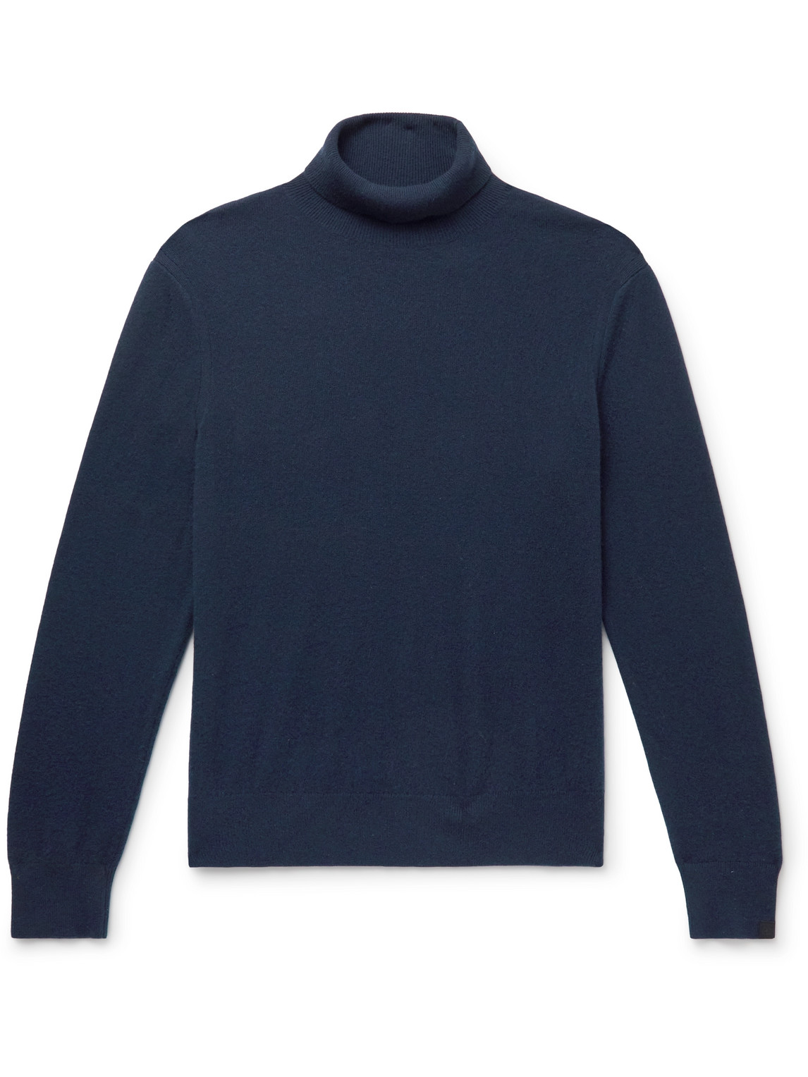 Rag & Bone Harding Cashmere Rollneck Sweater In Blue
