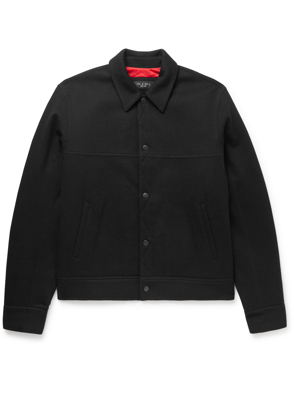 Rag & Bone Black Owen Jacket In Black