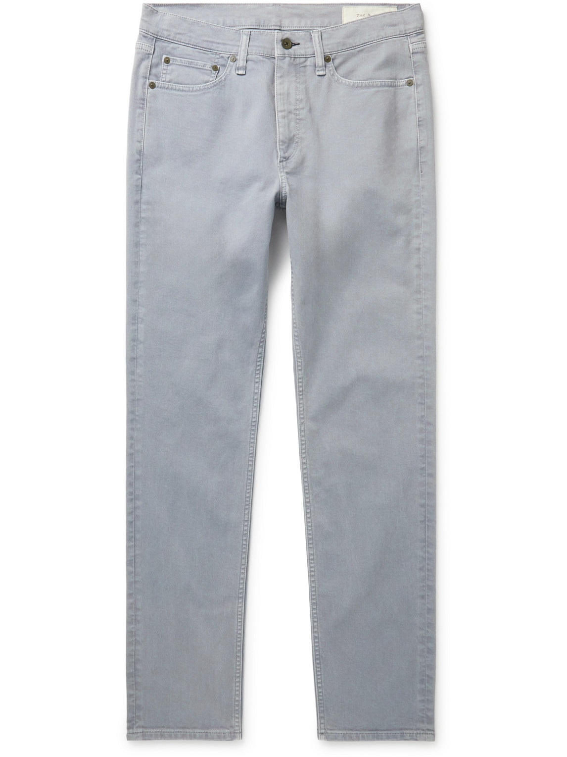 Rag & Bone Fit 2 Slim-fit Straight-leg Aero Stretch Jeans In Gray