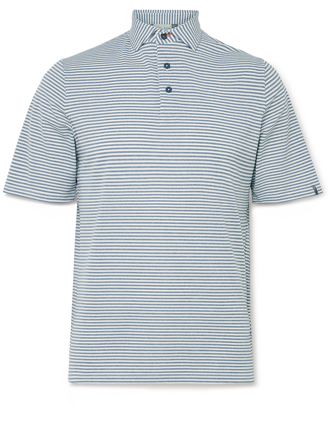 Lee Striped Stretch-Piqué Golf Polo Shirt