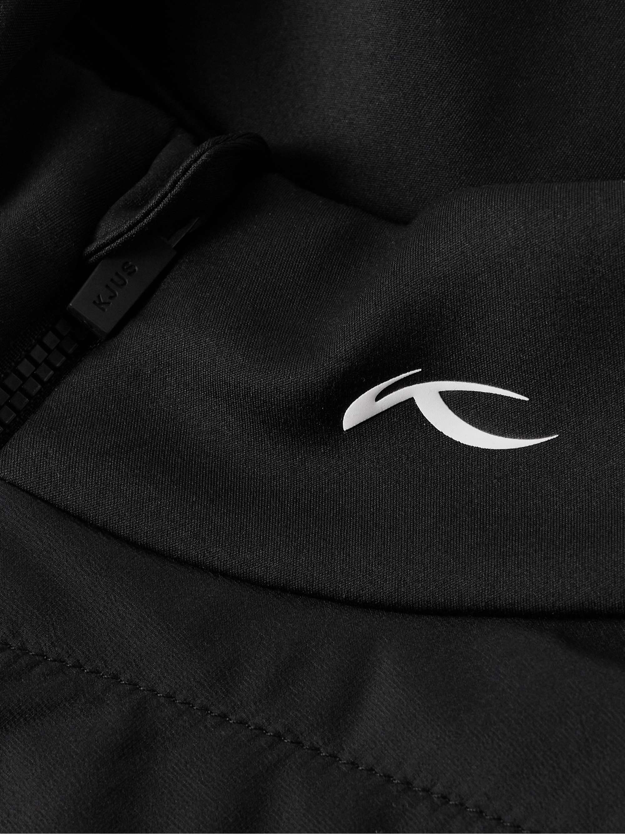 KJUS GOLF Release Quilted Shell and StretchJersey Golf Jacket for Men