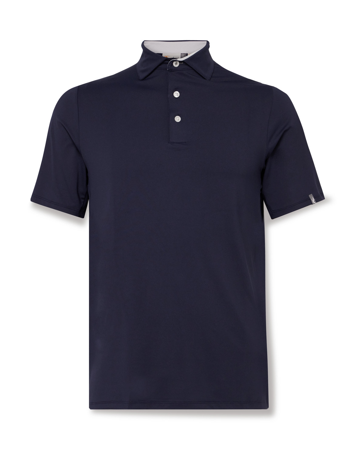 Kjus Soren Slim-fit Stretch-jersey Golf Polo Shirt In Blue