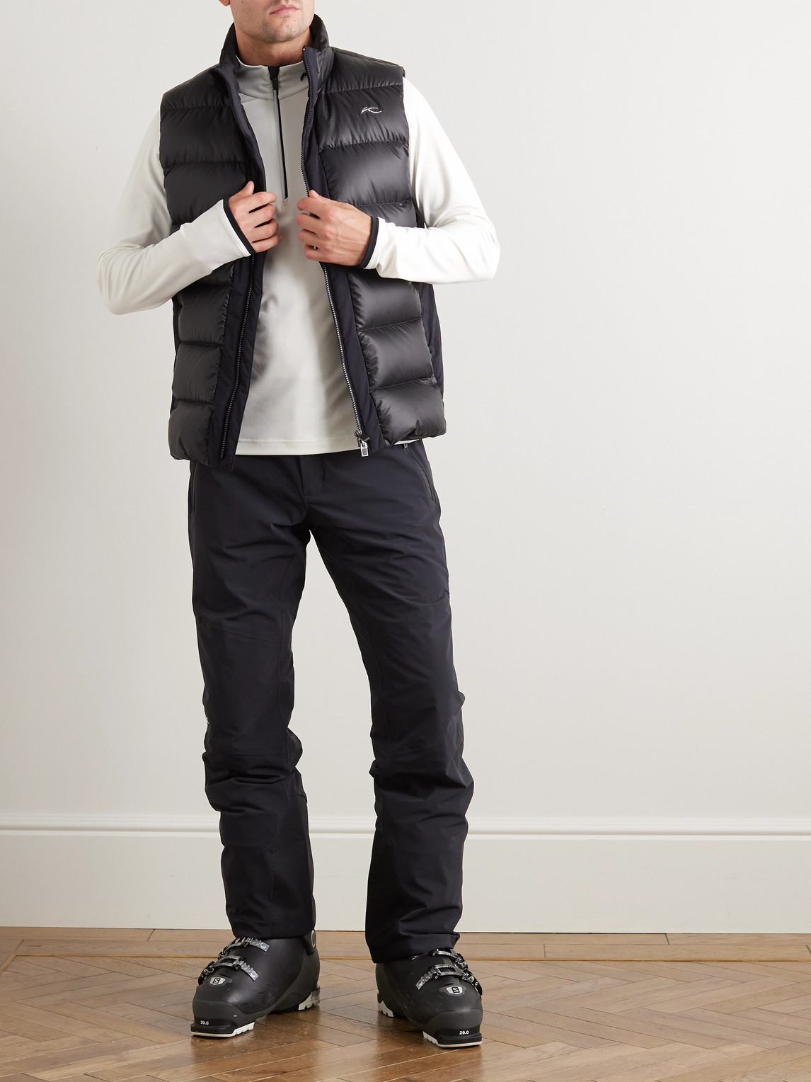 Feel Stretch-Jersey Half-Zip Ski Mid-Layer — 2