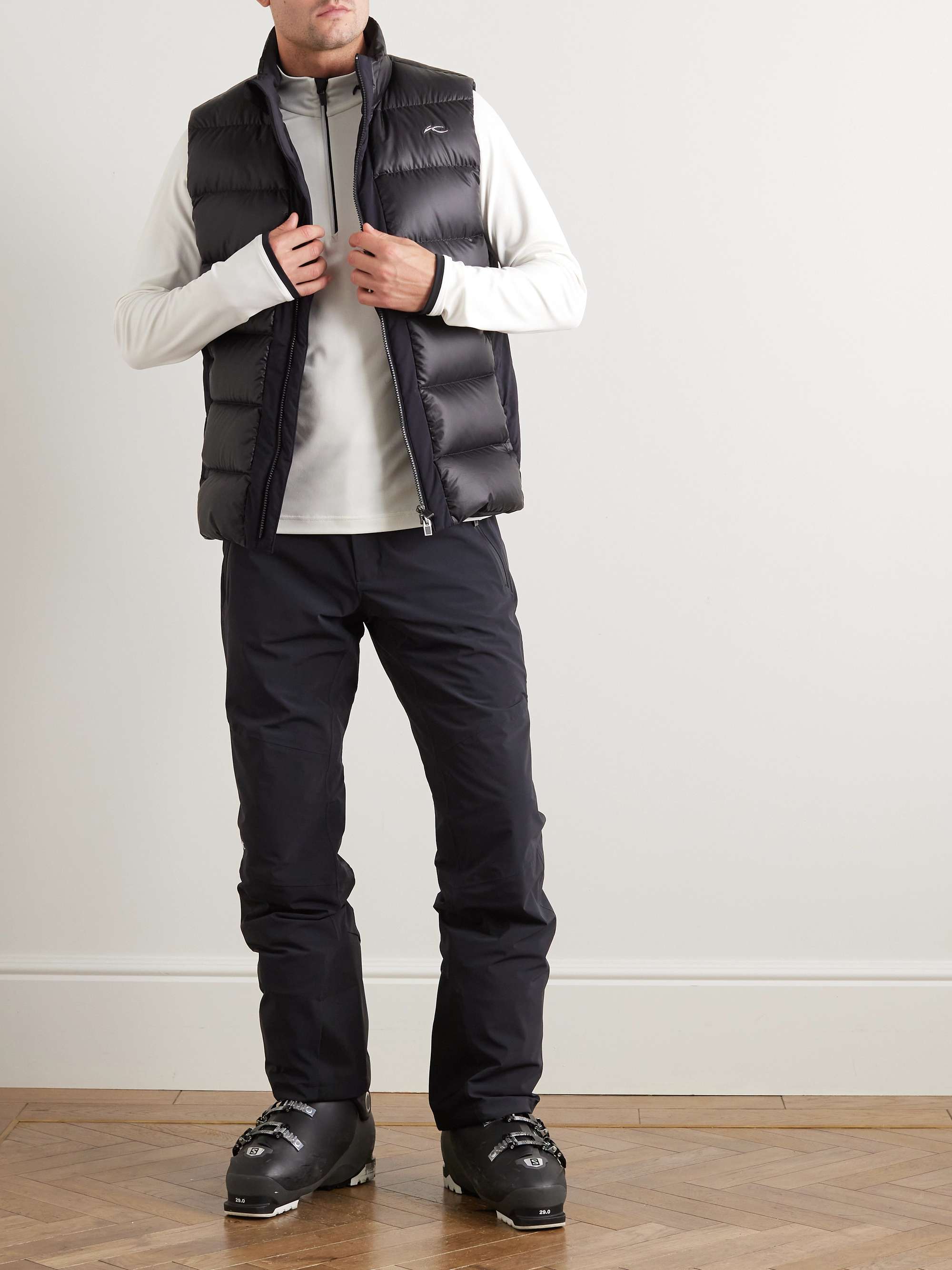 KJUS Feel Stretch-Jersey Half-Zip Ski Mid-Layer