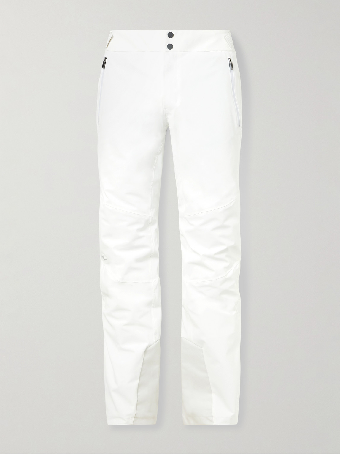 Kjus Formula Straight-leg Padded Ski Pants In White
