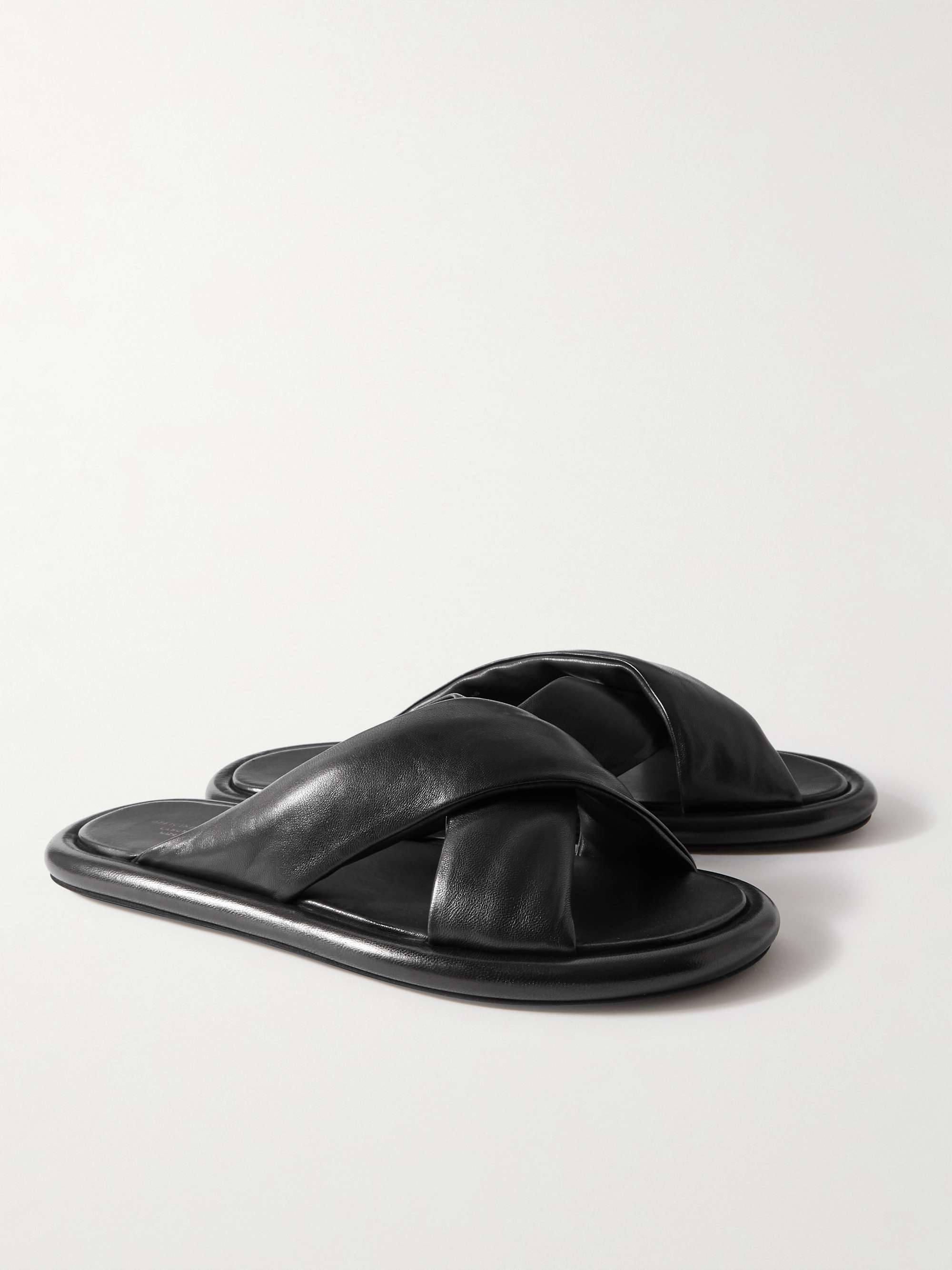 OFFICINE CREATIVE Estens Leather Sandals for Men | MR PORTER