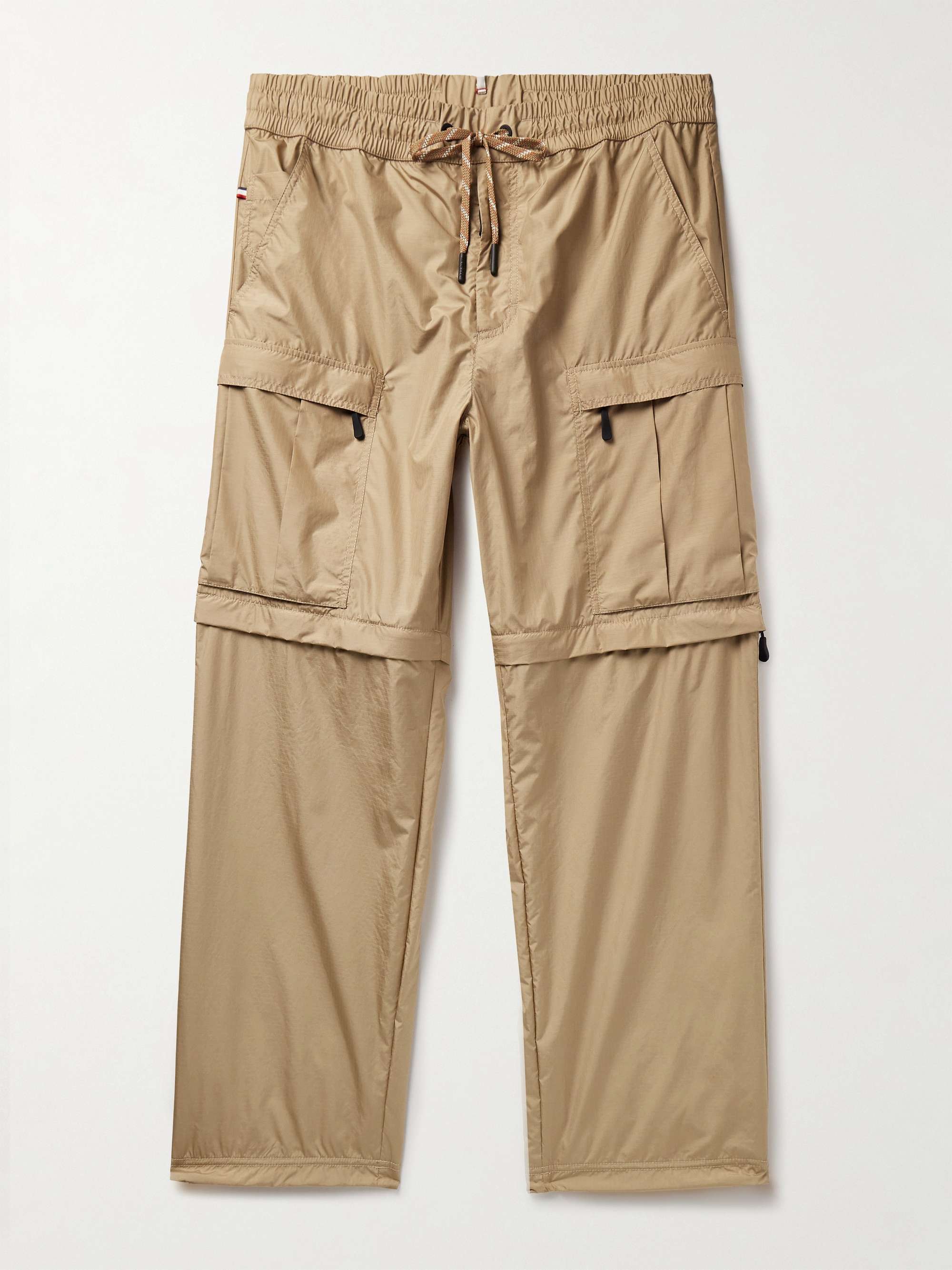 MONCLER GRENOBLE Straight-Leg Convertible Ripstop Drawstring MONCLER GRENOBLE Straight-Leg Convertible Ripstop Drawstring