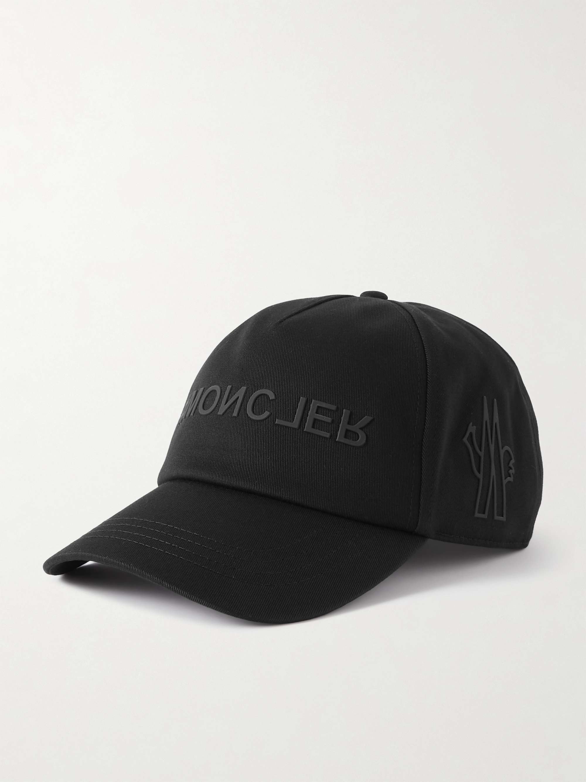 Moncler cap mens black deals