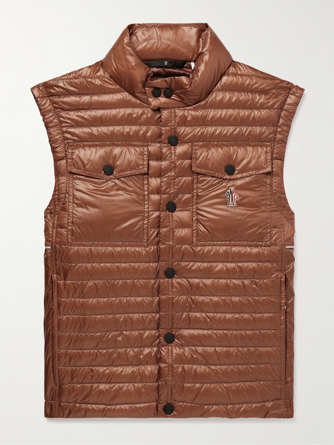 Ollon Logo-Appliquéd Quilted Polartec® Alpha® Ripstop Down Gilet