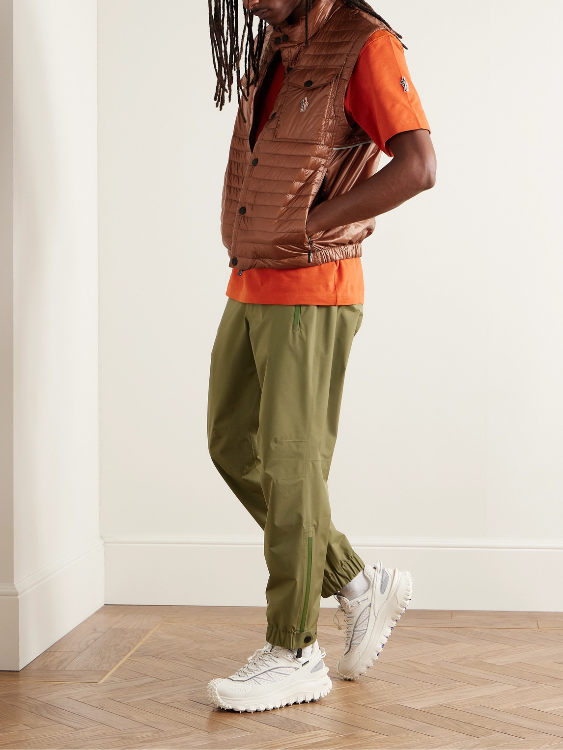 Ollon Logo-Appliquéd Quilted Polartec® Alpha® Ripstop Down Gilet — 2