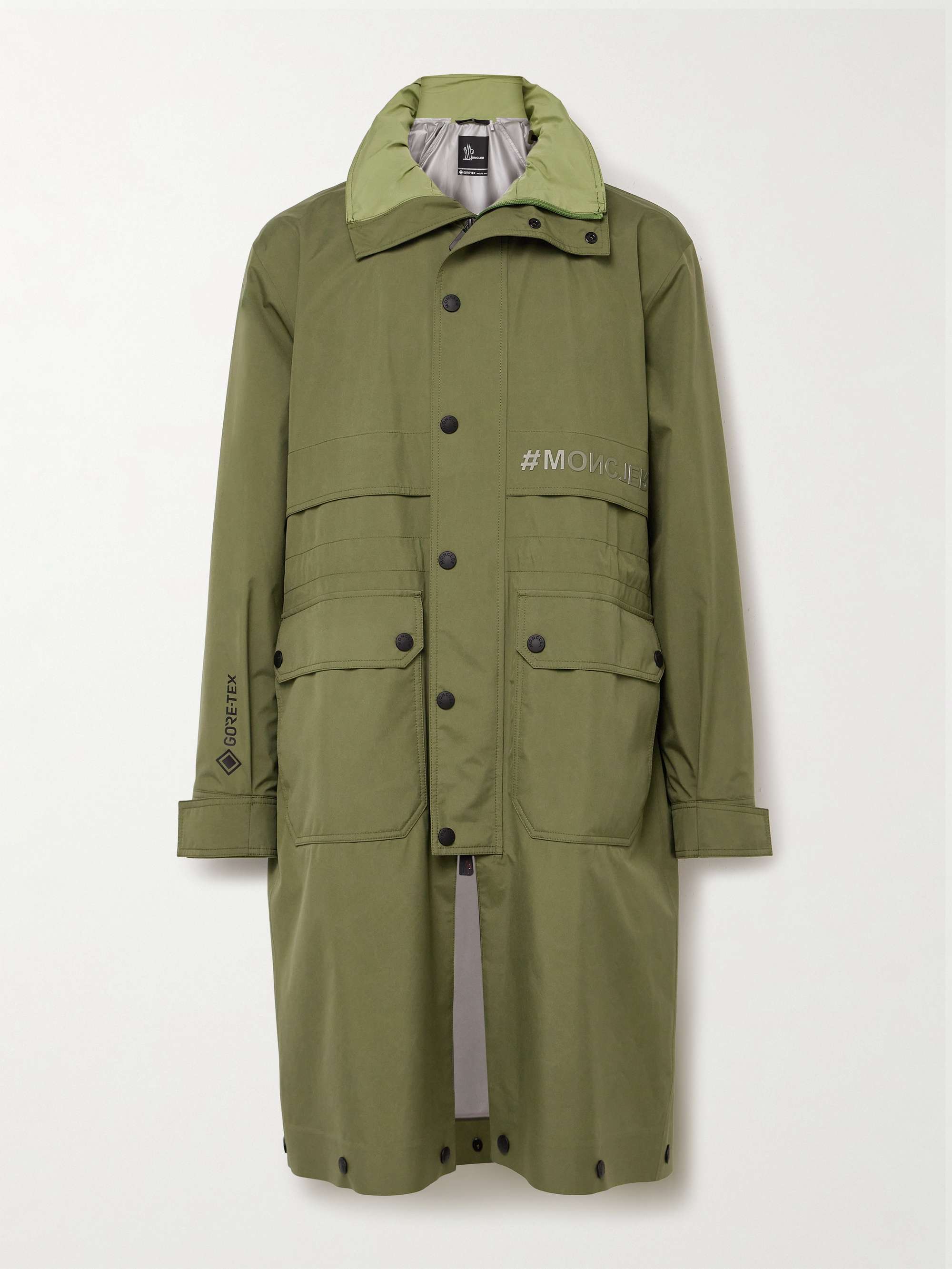Moncler trench coat mens deals