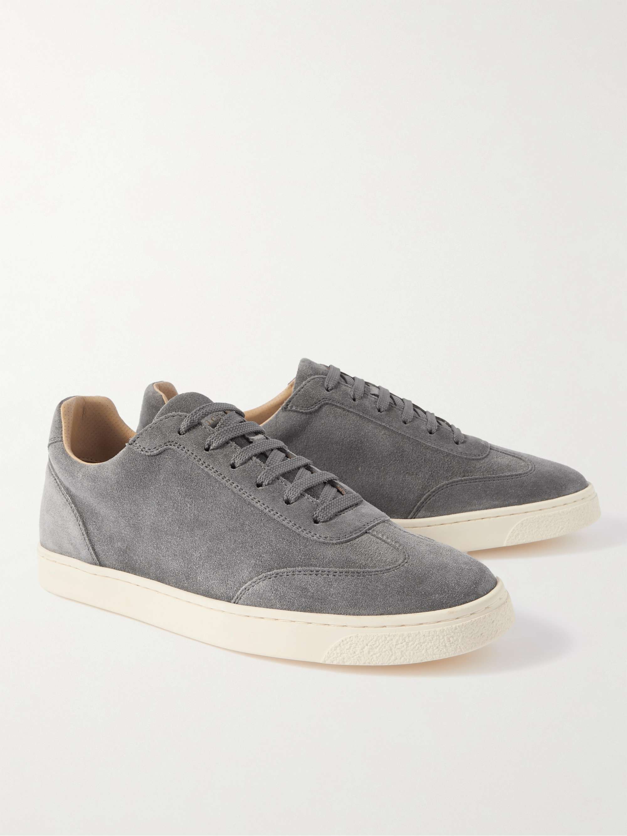 BRUNELLO CUCINELLI Coda di Rondine Suede Sneakers for Men | MR PORTER