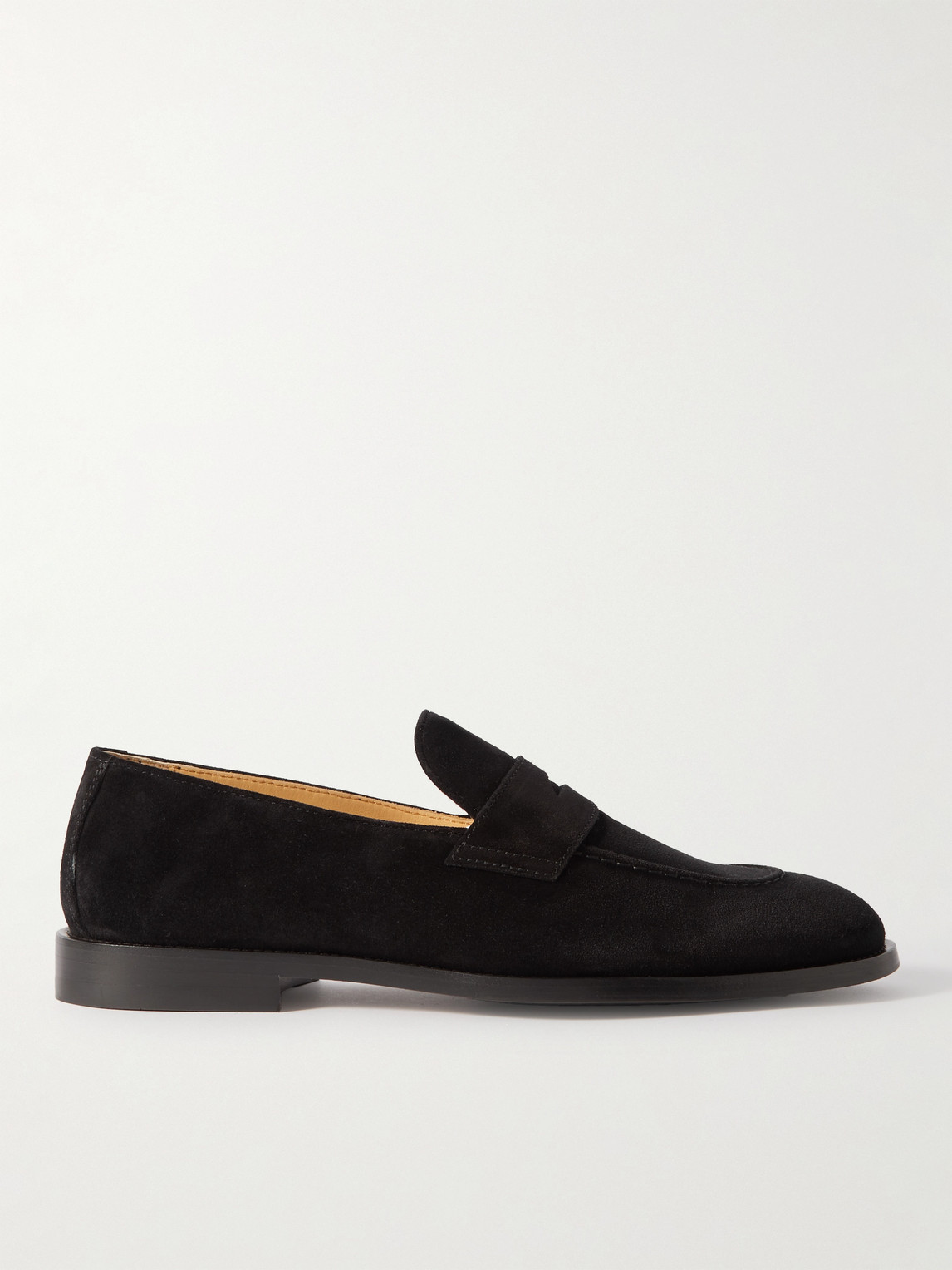 Brunello Cucinelli Flex Suede Penny Loafers - Men