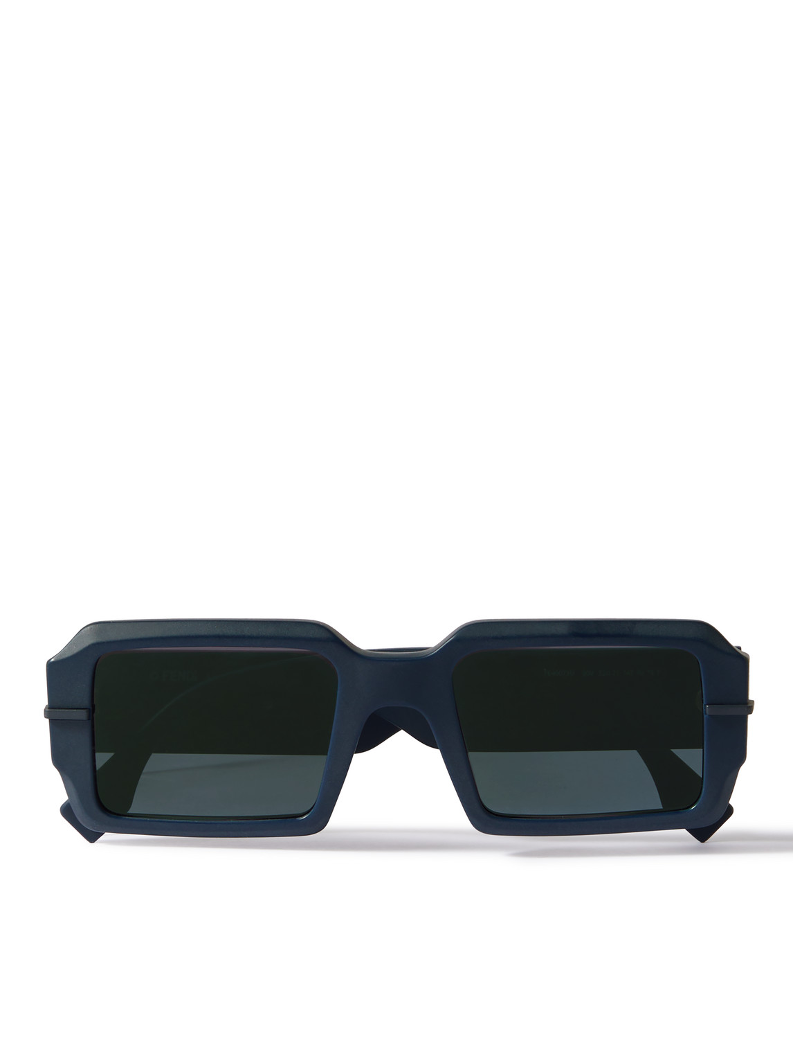 Fendi Graphy Square-frame Acetate Sunglasses In Blue