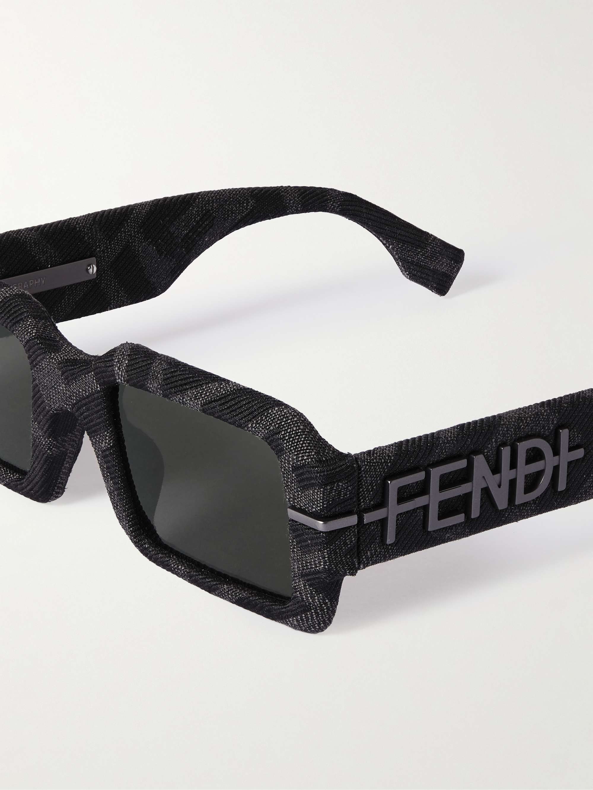 FENDI EYEWEAR Fendigraphy D-Frame Acetate Sunglasses for Men | MR PORTER