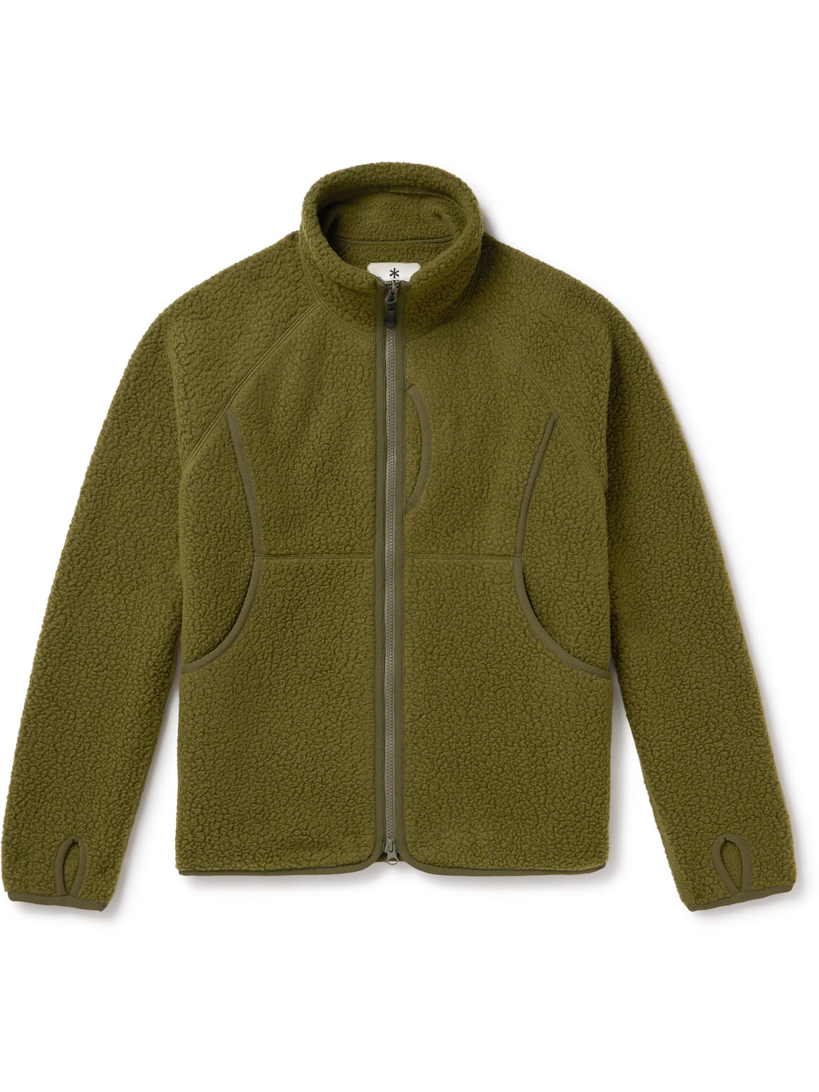 Snow Peak Thermal Boa Polartec® Fleece Jacket In Green