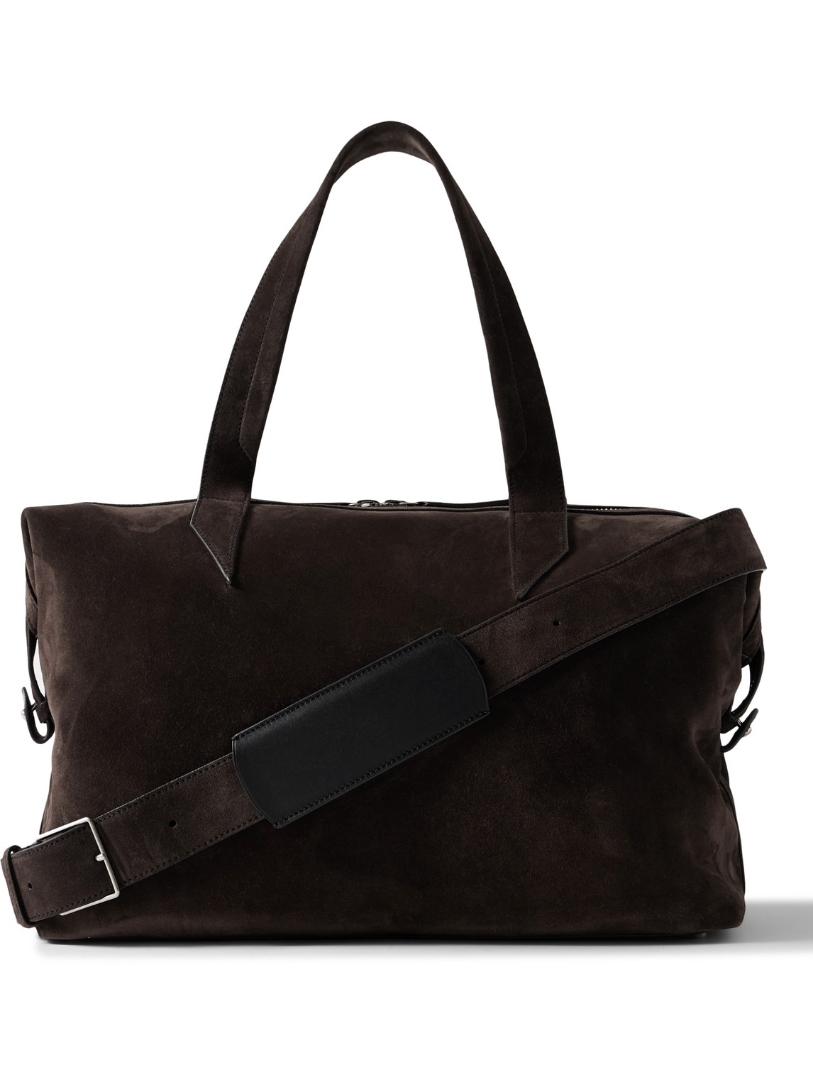 Metier Nomad All Day Suede Holdall In Brown