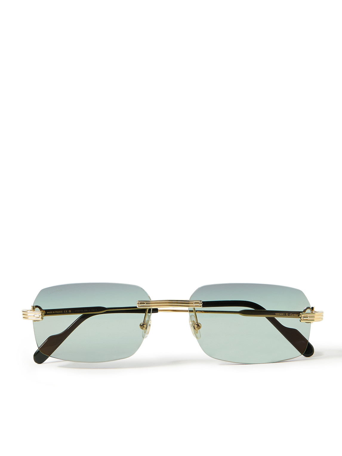 Cartier Eyewear Rimless square-frame Sunglasses - Farfetch