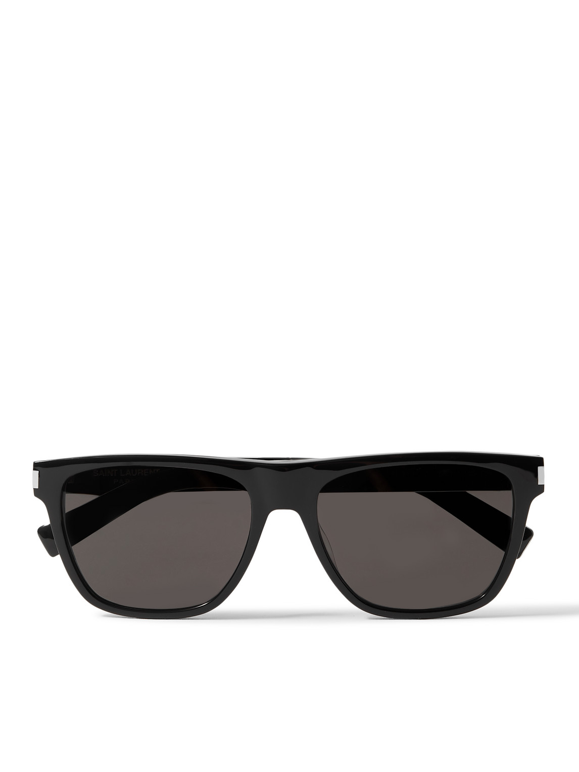 Saint Laurent D-frame Recycled-acetate Sunglasses In Black