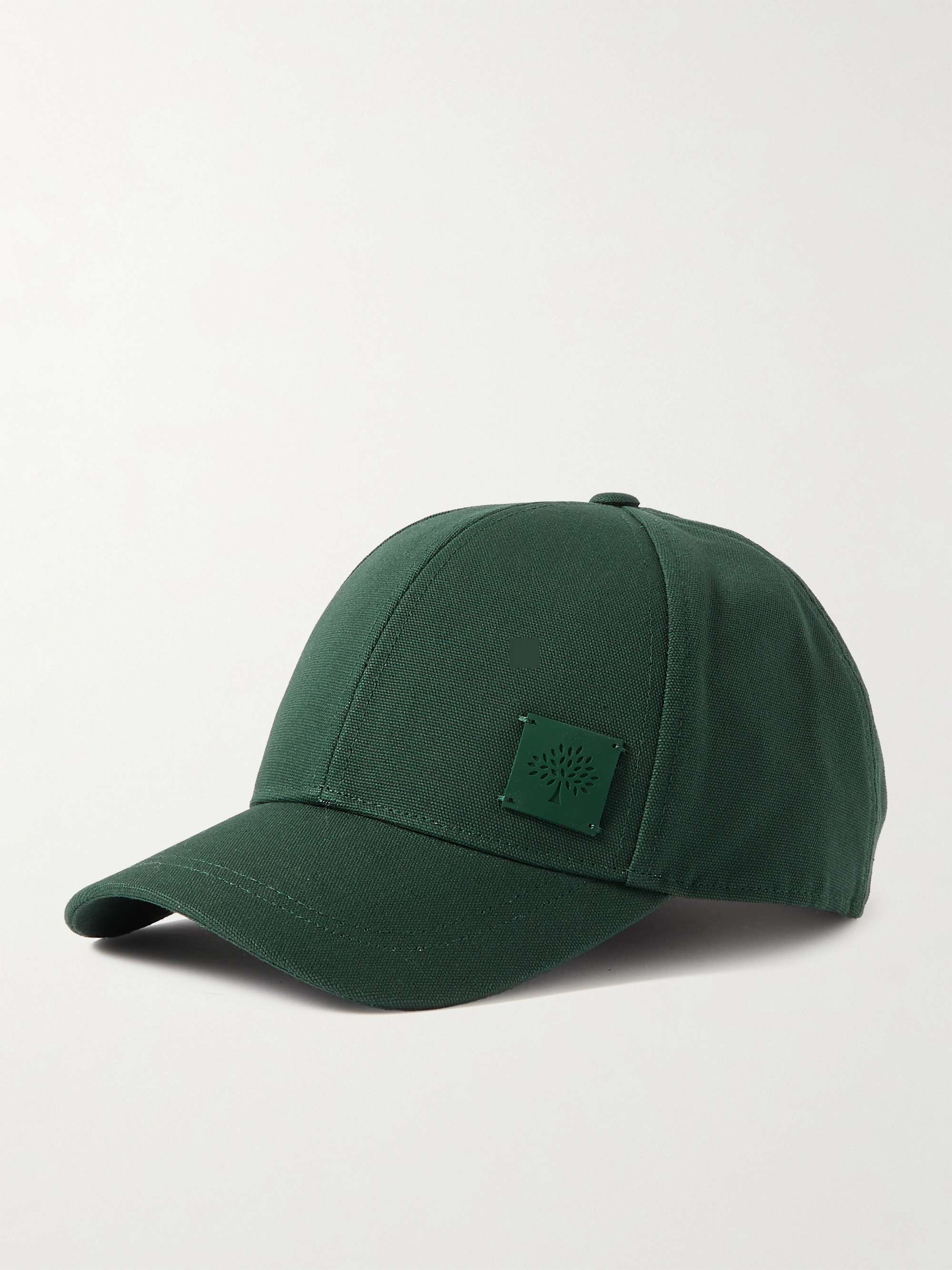 MULBERRY Logo-Appliquéd Cotton-Canvas Baseball Cap for Men | MR PORTER