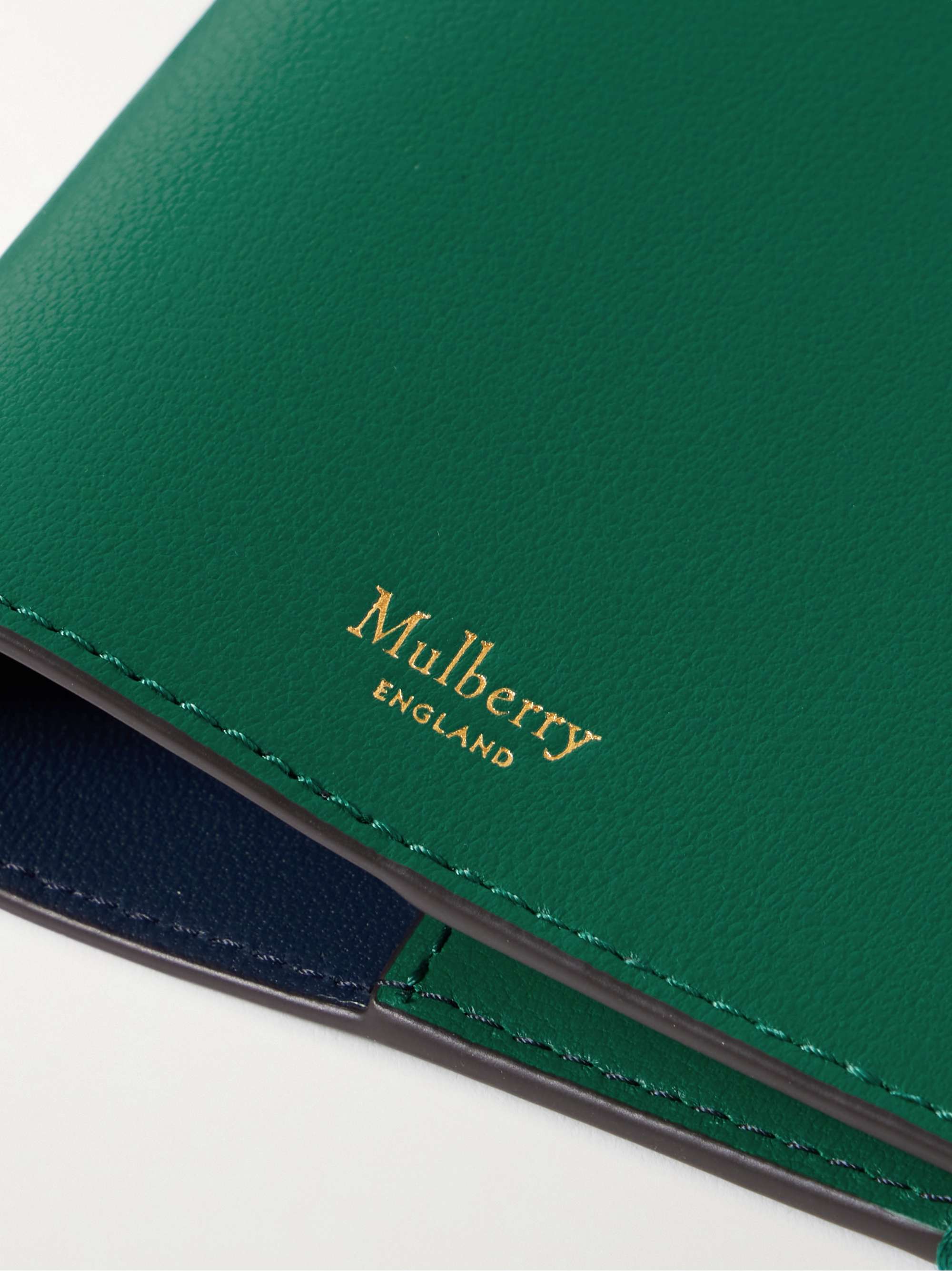Mulberry green top croc purse