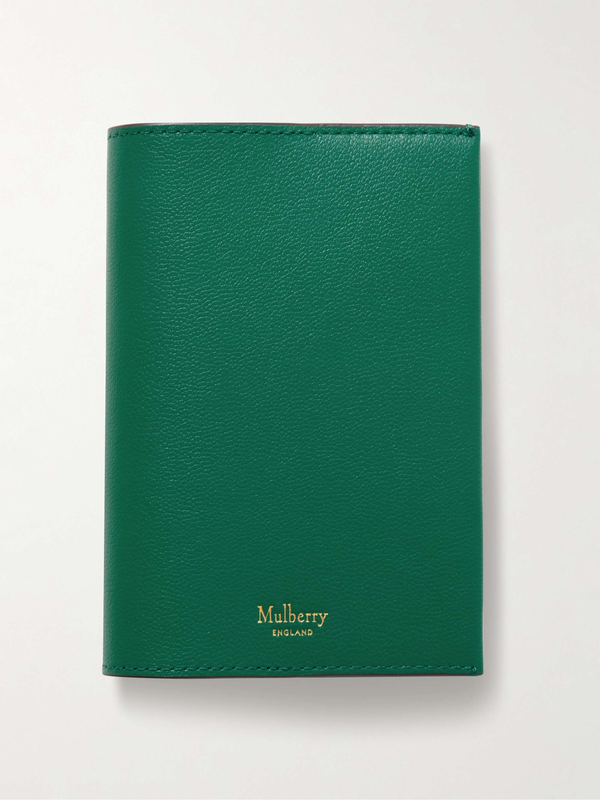 MULBERRY Leather Passport Cover for Men MR PORTER