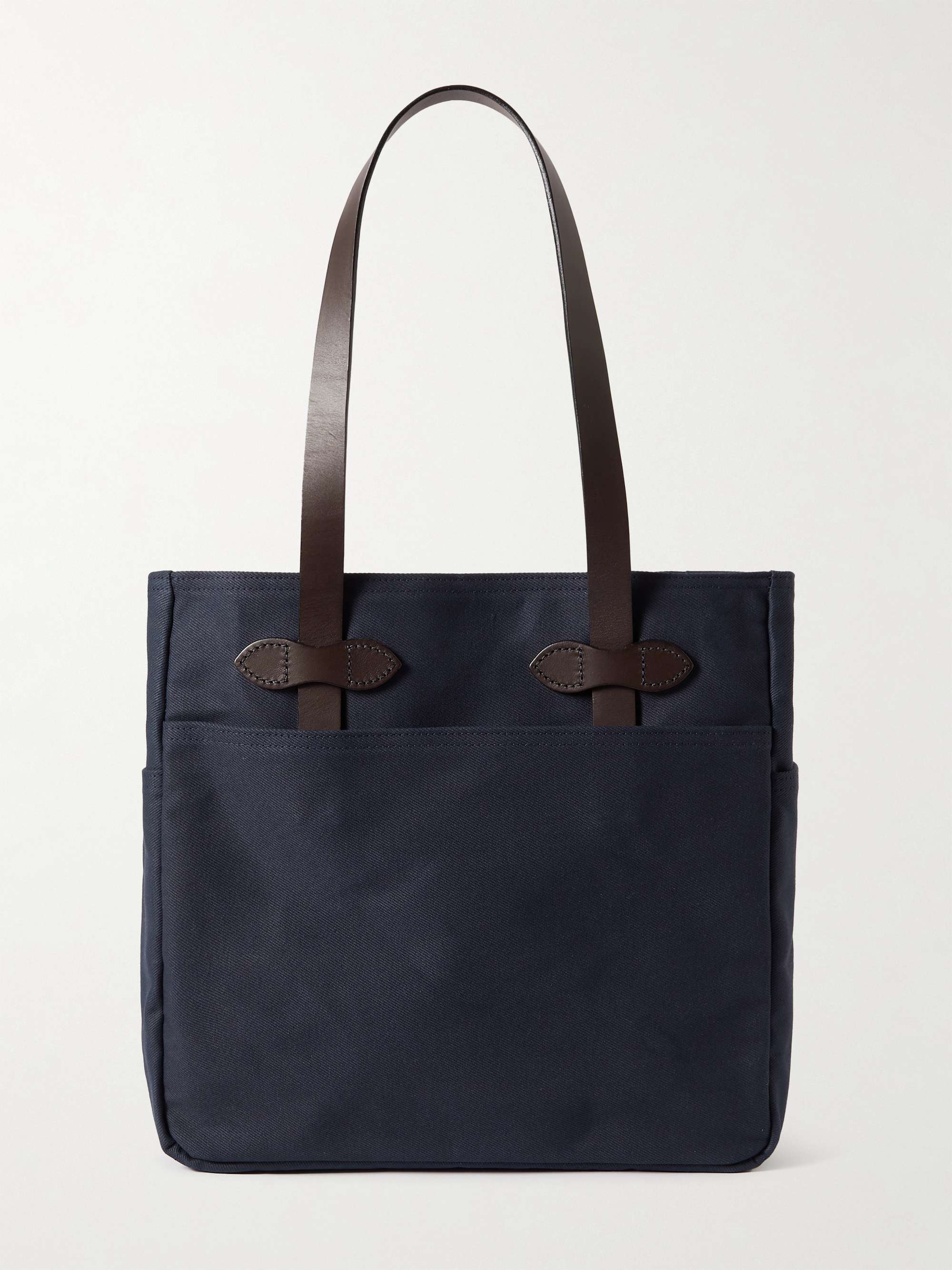 FILSON Leather-Trimmed Twill Tote Bag for Men | MR PORTER