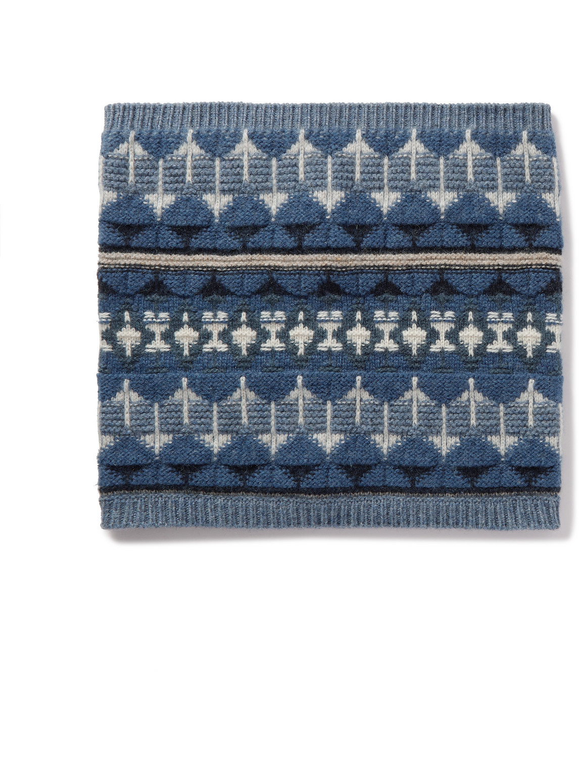 Loro Piana Noel Fair Isle Cashmere Snood