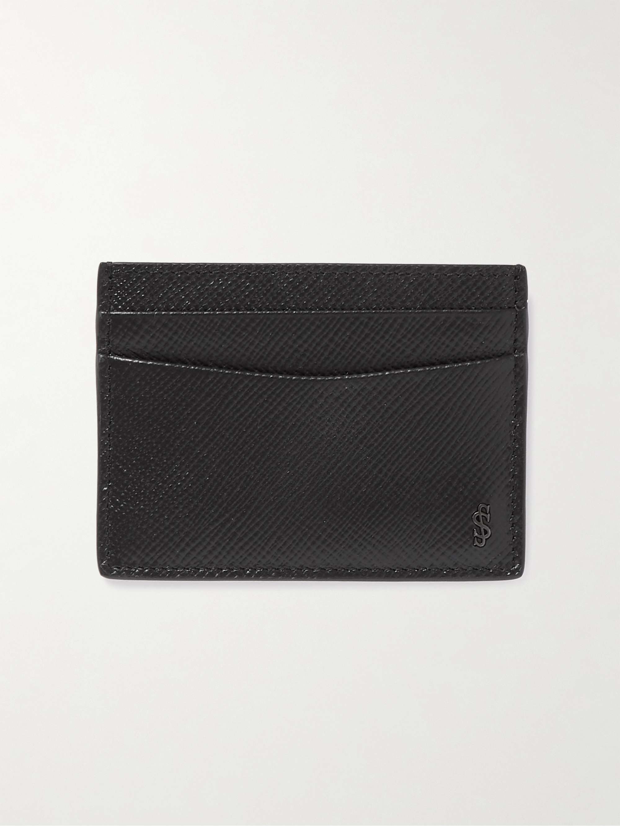 SERAPIAN Evoluzione Logo-Appliquéd Full-Grain Leather Cardholder for ...